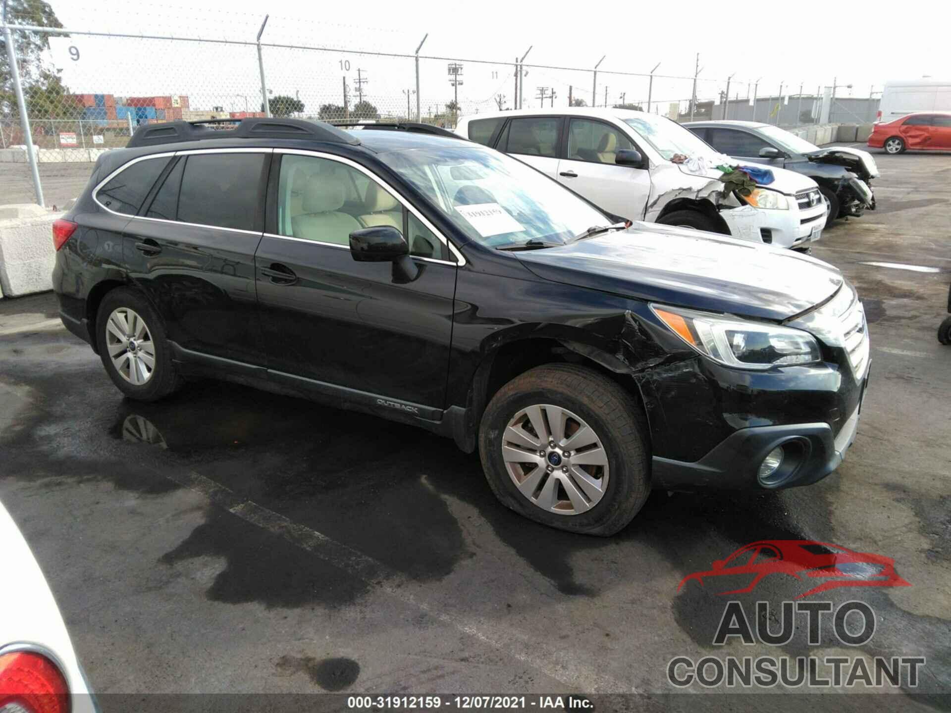SUBARU OUTBACK 2017 - 4S4BSACCXH3316302