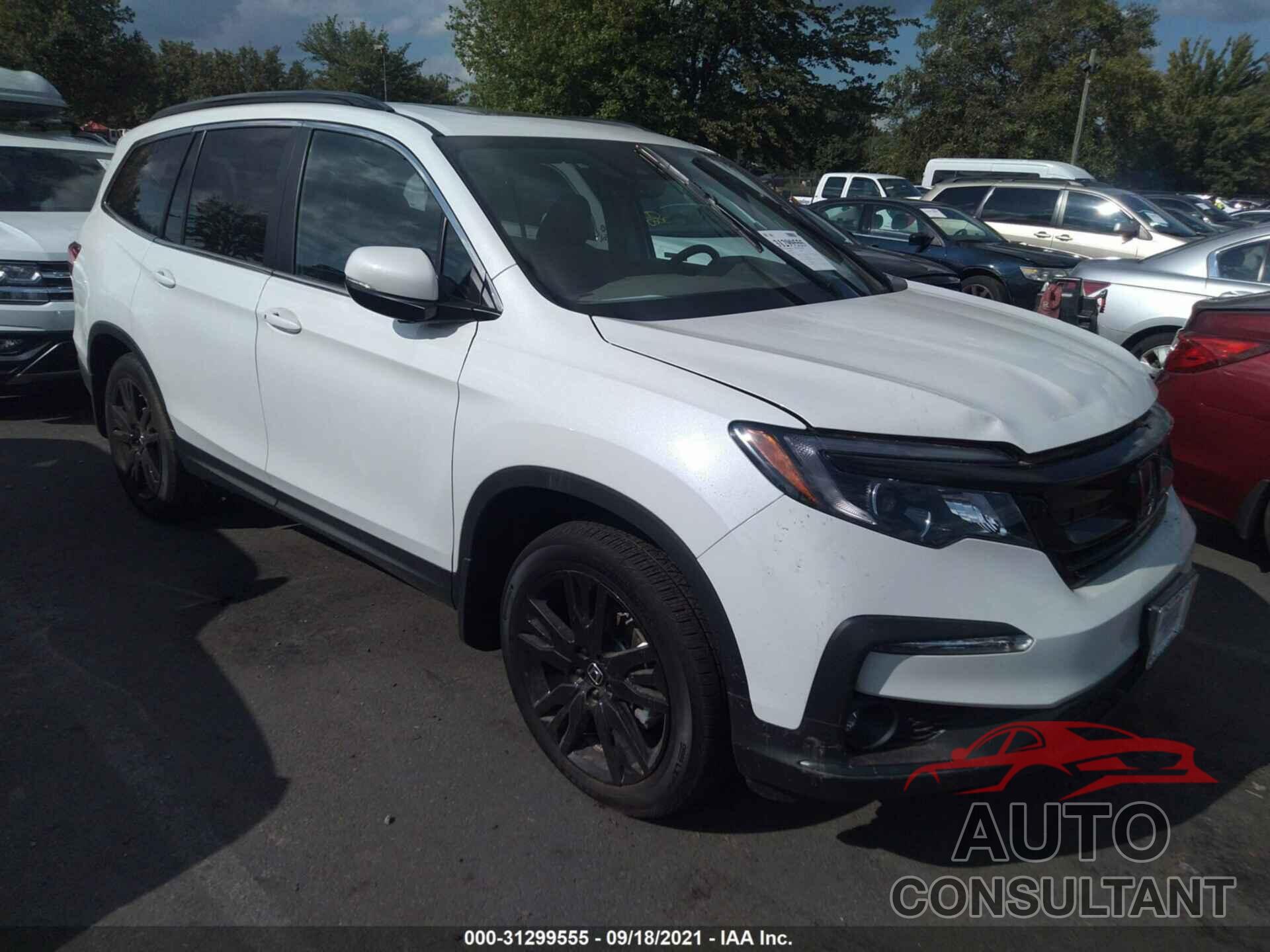 HONDA PILOT 2021 - 5FNYF6H21MB102697