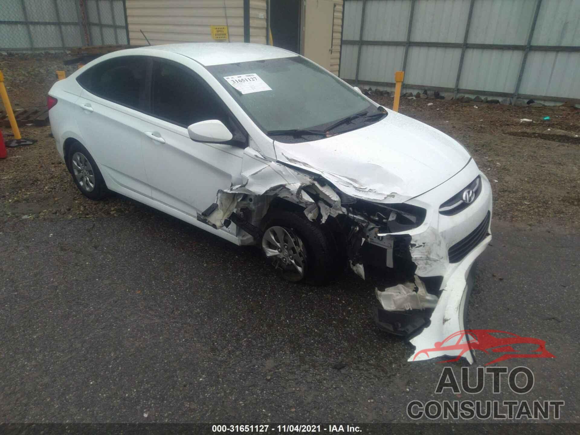 HYUNDAI ACCENT 2016 - KMHCT4AE2GU116238