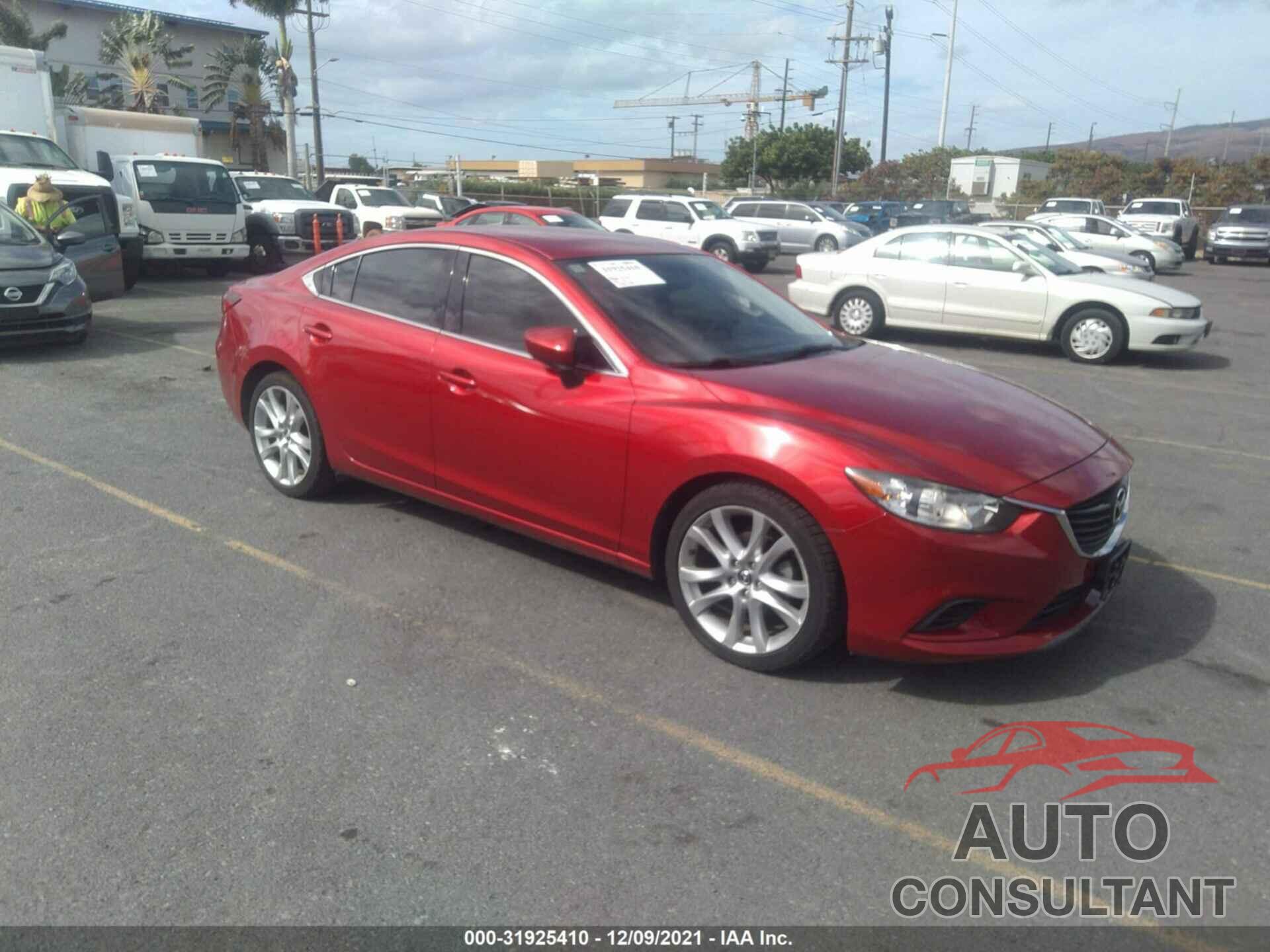 MAZDA MAZDA6 2016 - JM1GJ1V59G1478797