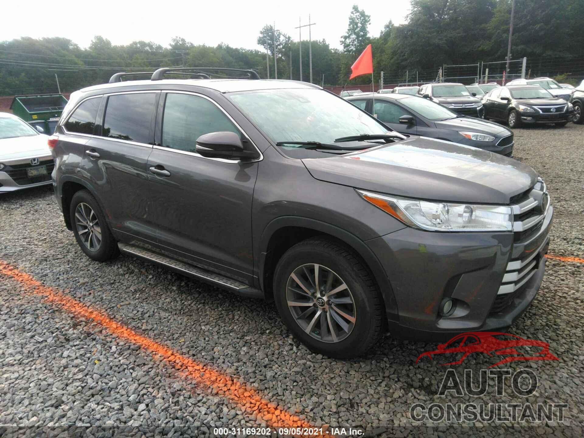 TOYOTA HIGHLANDER 2017 - 5TDJZRFH1HS386920