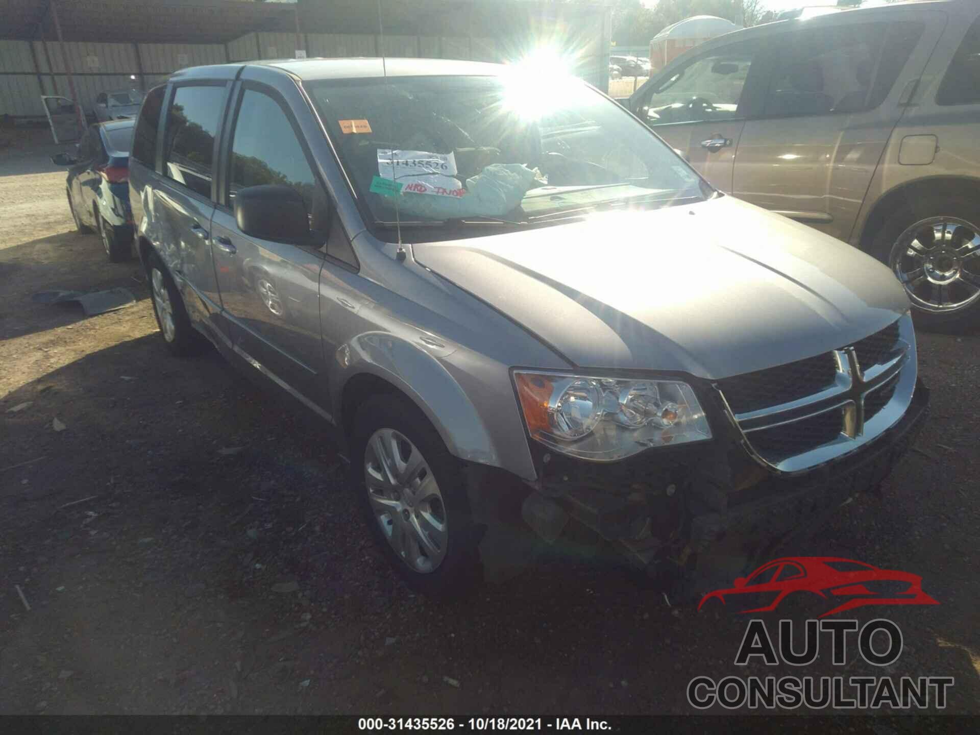 DODGE GRAND CARAVAN 2016 - 2C4RDGBG2GR336327