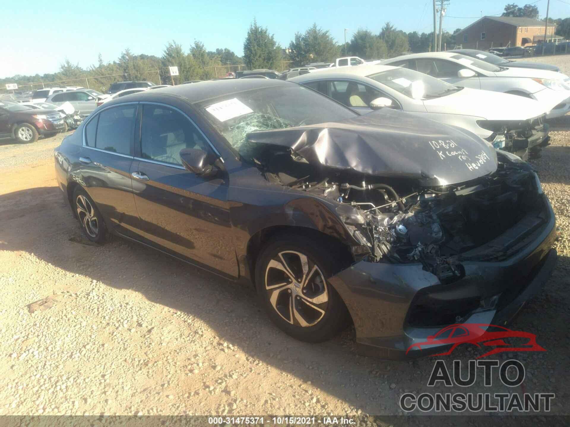 HONDA ACCORD SEDAN 2017 - 1HGCR2F32HA020855