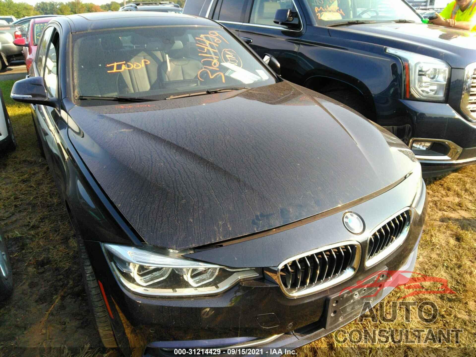 BMW 3 SERIES 2016 - WBA8E3G59GNU05842