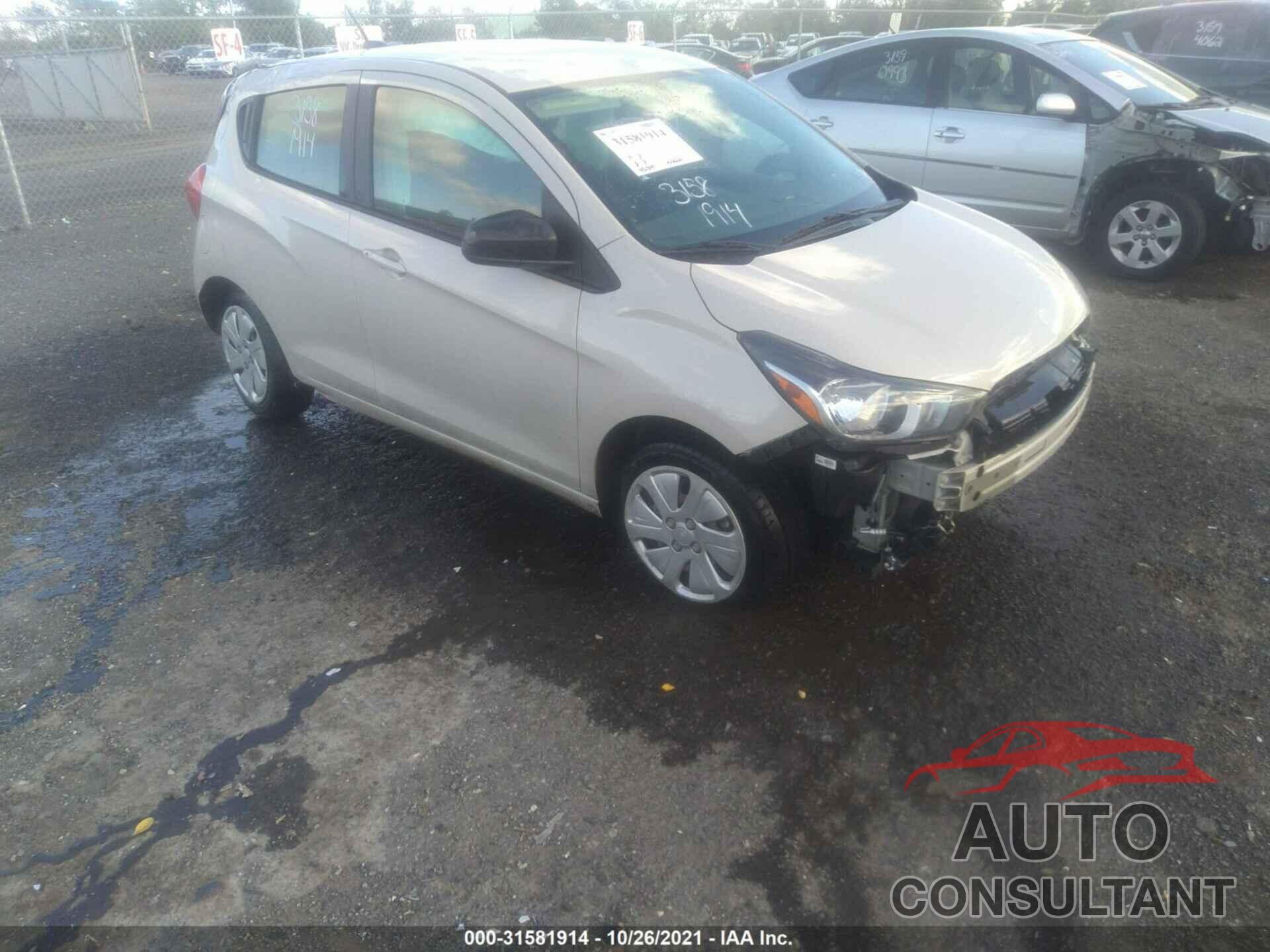 CHEVROLET SPARK 2016 - KL8CB6SA2GC559809