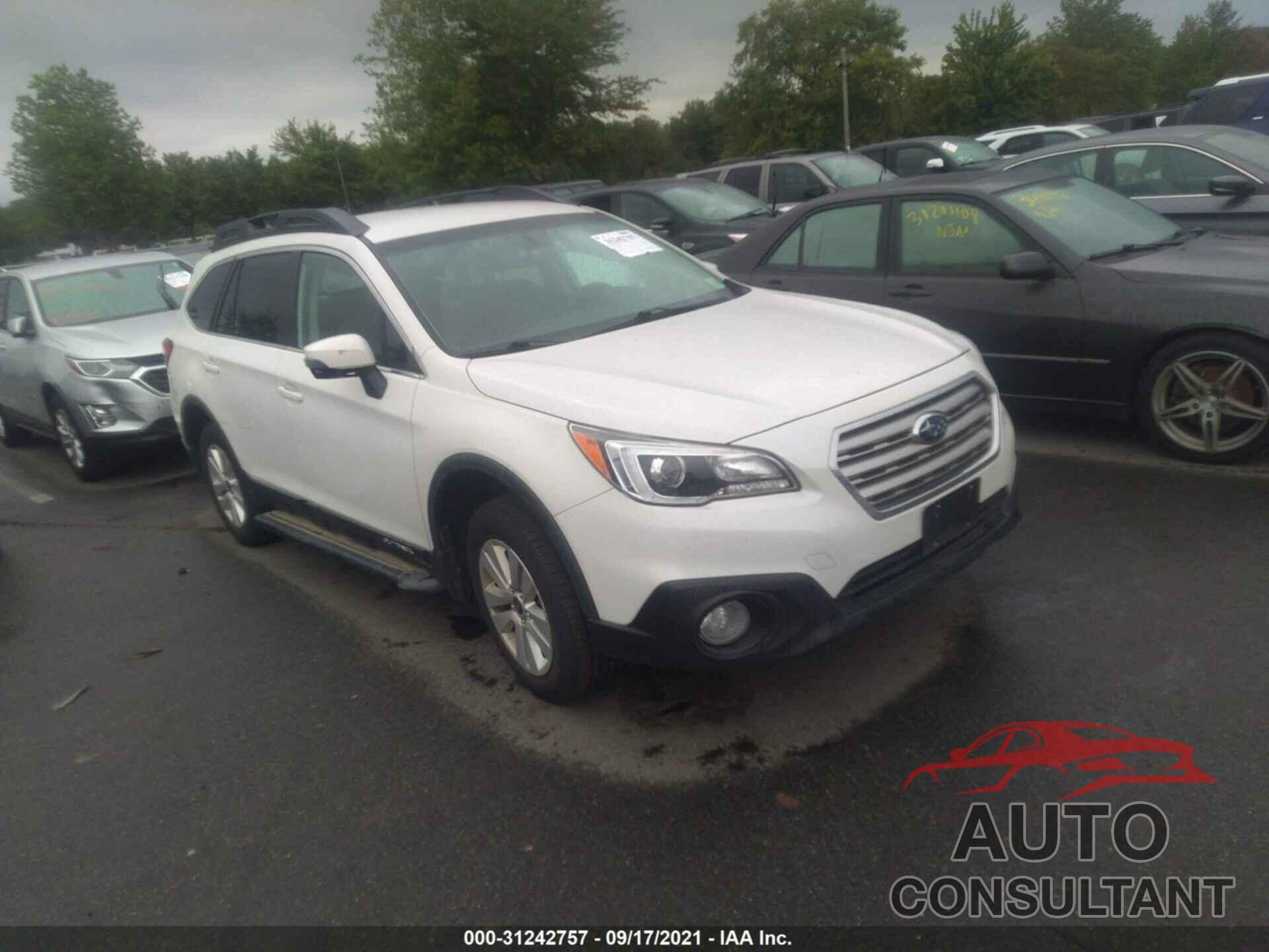 SUBARU OUTBACK 2017 - 4S4BSAFC5H3402726