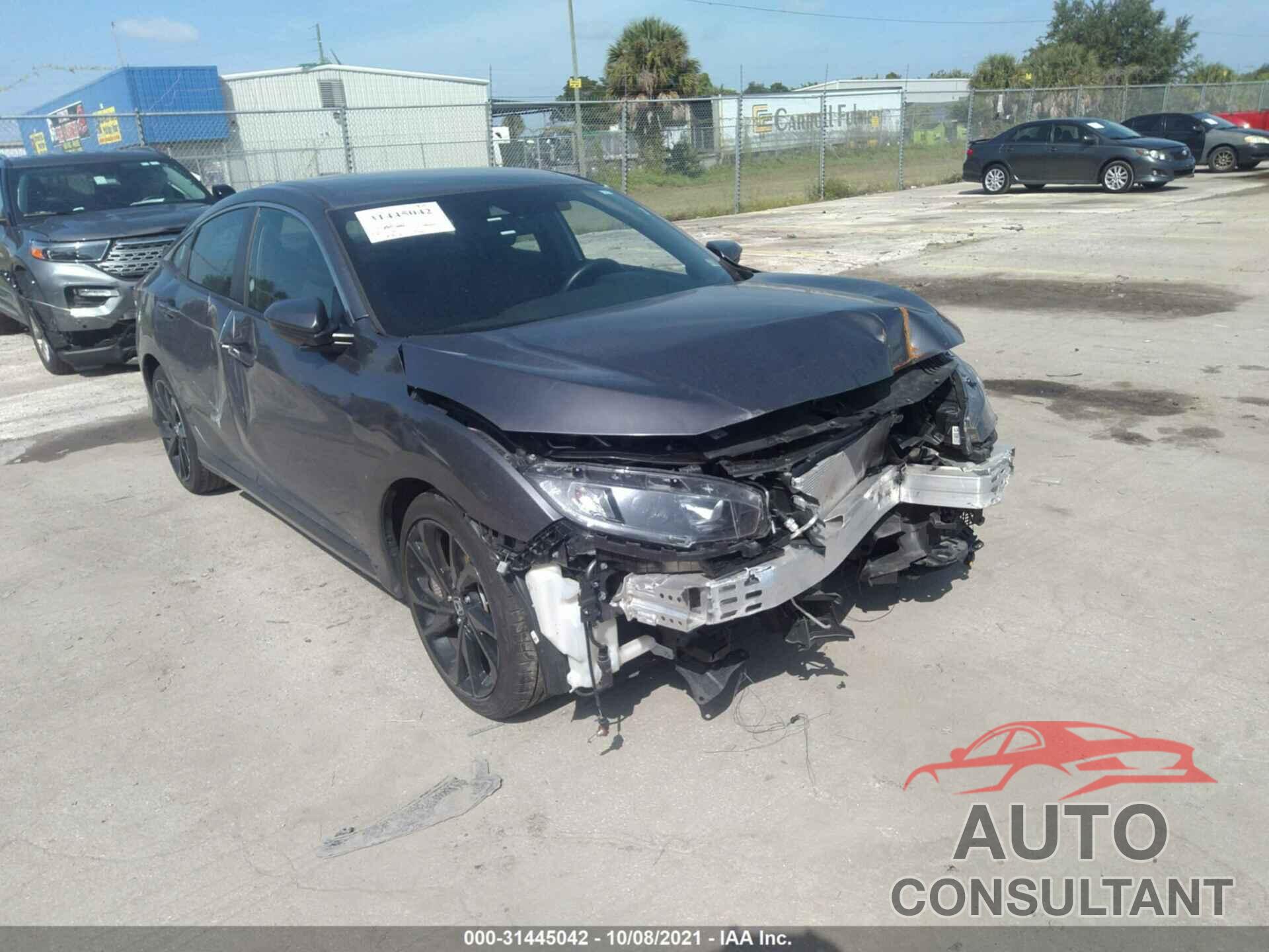 HONDA CIVIC SEDAN 2020 - 19XFC2F88LE014878