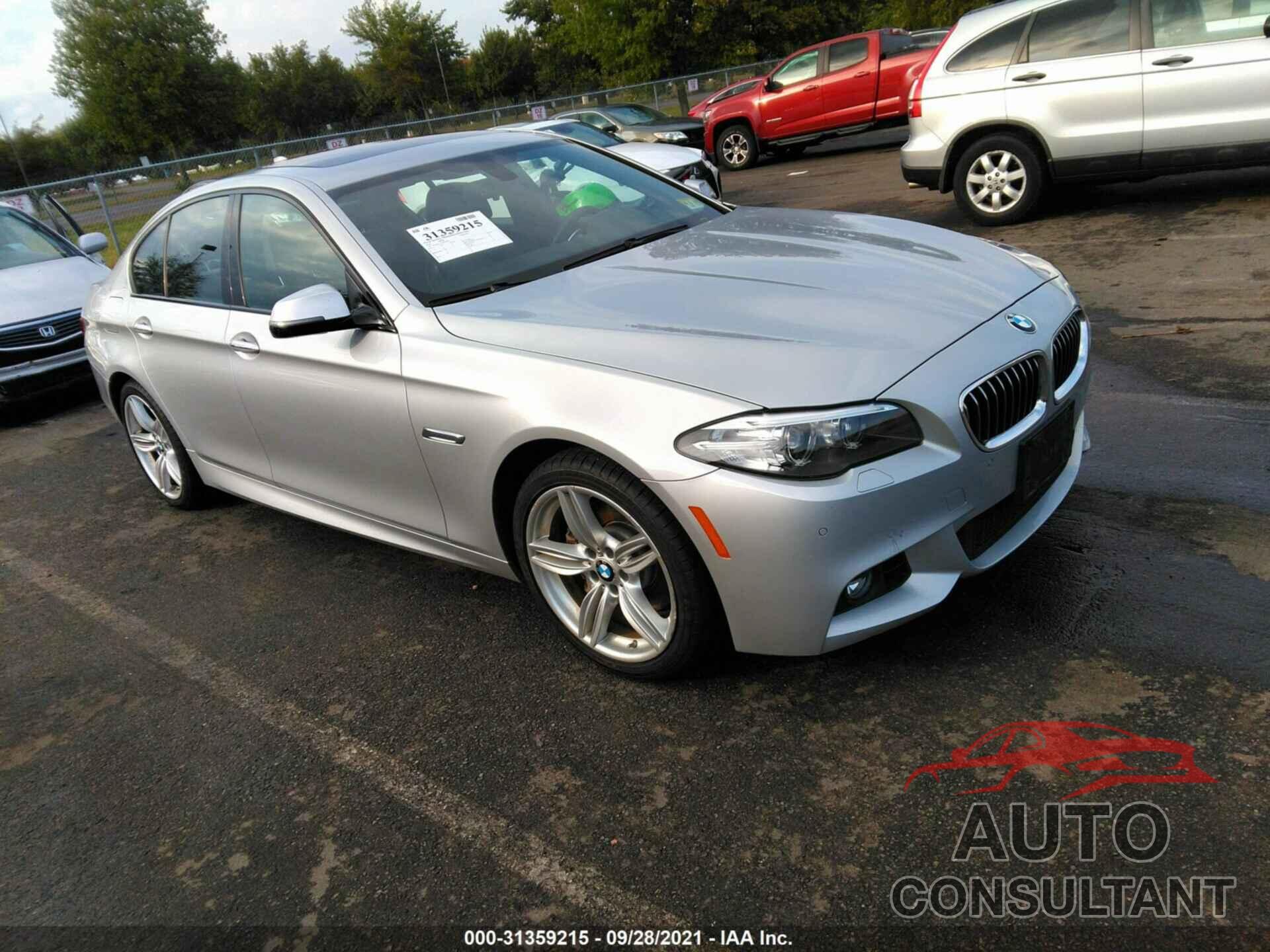 BMW 5 SERIES 2016 - WBA5B3C57GD549509