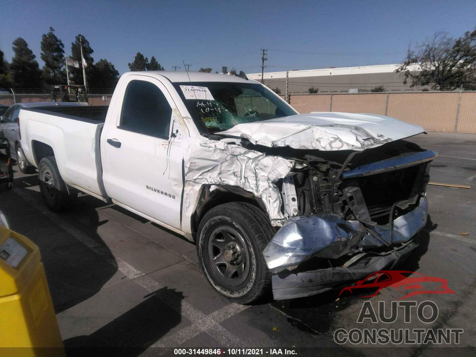 CHEVROLET SILVERADO 1500 2016 - 1GCNCNEC3GZ259567