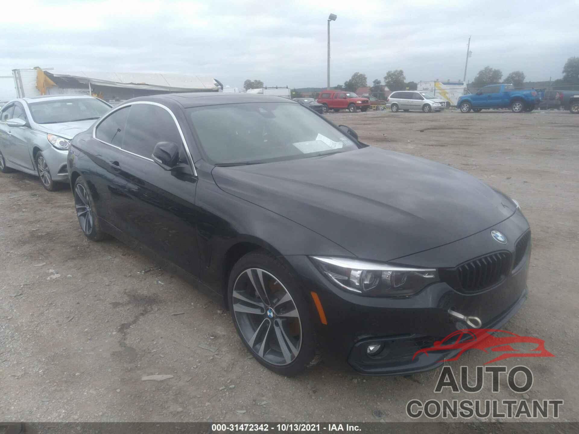 BMW 4 SERIES 2020 - WBA4W5C01LFH22734