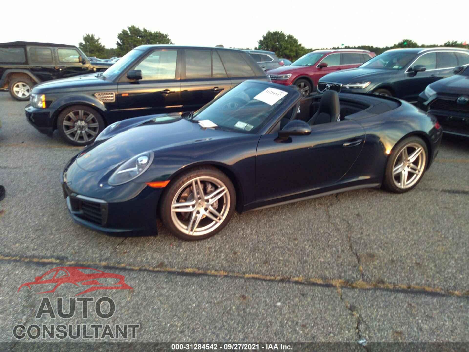 PORSCHE 911 2017 - WP0CA2A9XHS141385