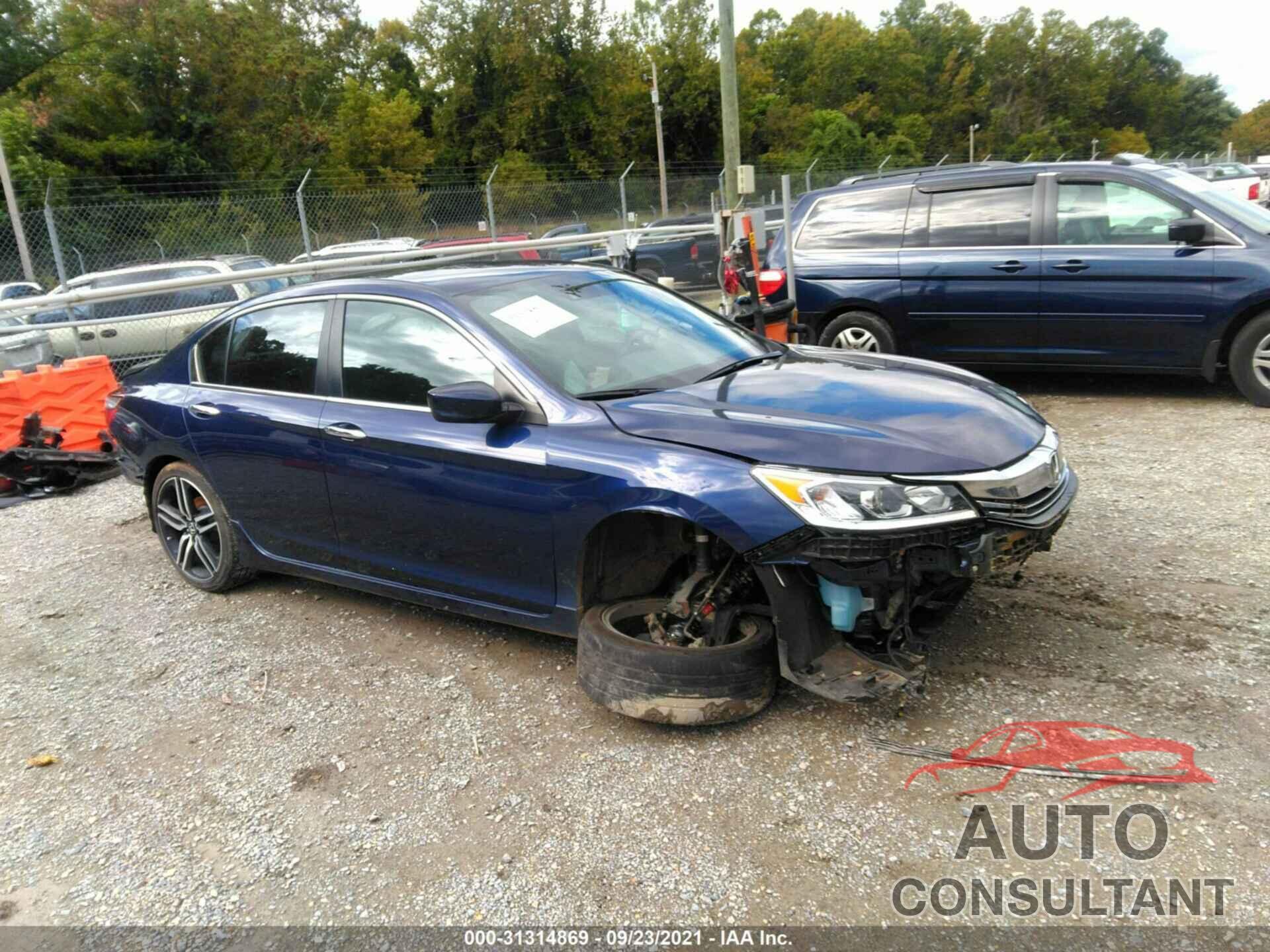HONDA ACCORD SEDAN 2017 - 1HGCR2F66HA062682