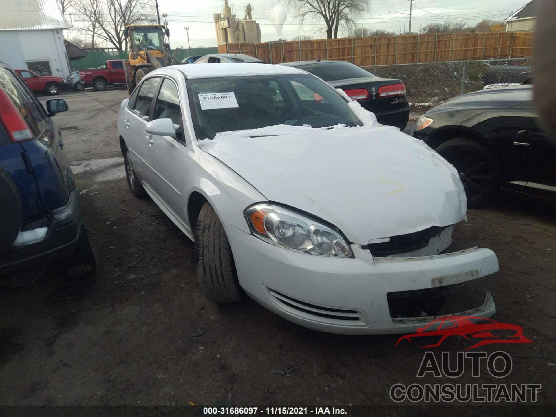 CHEVROLET IMPALA LIMITED 2016 - 2G1WB5E37G1107221