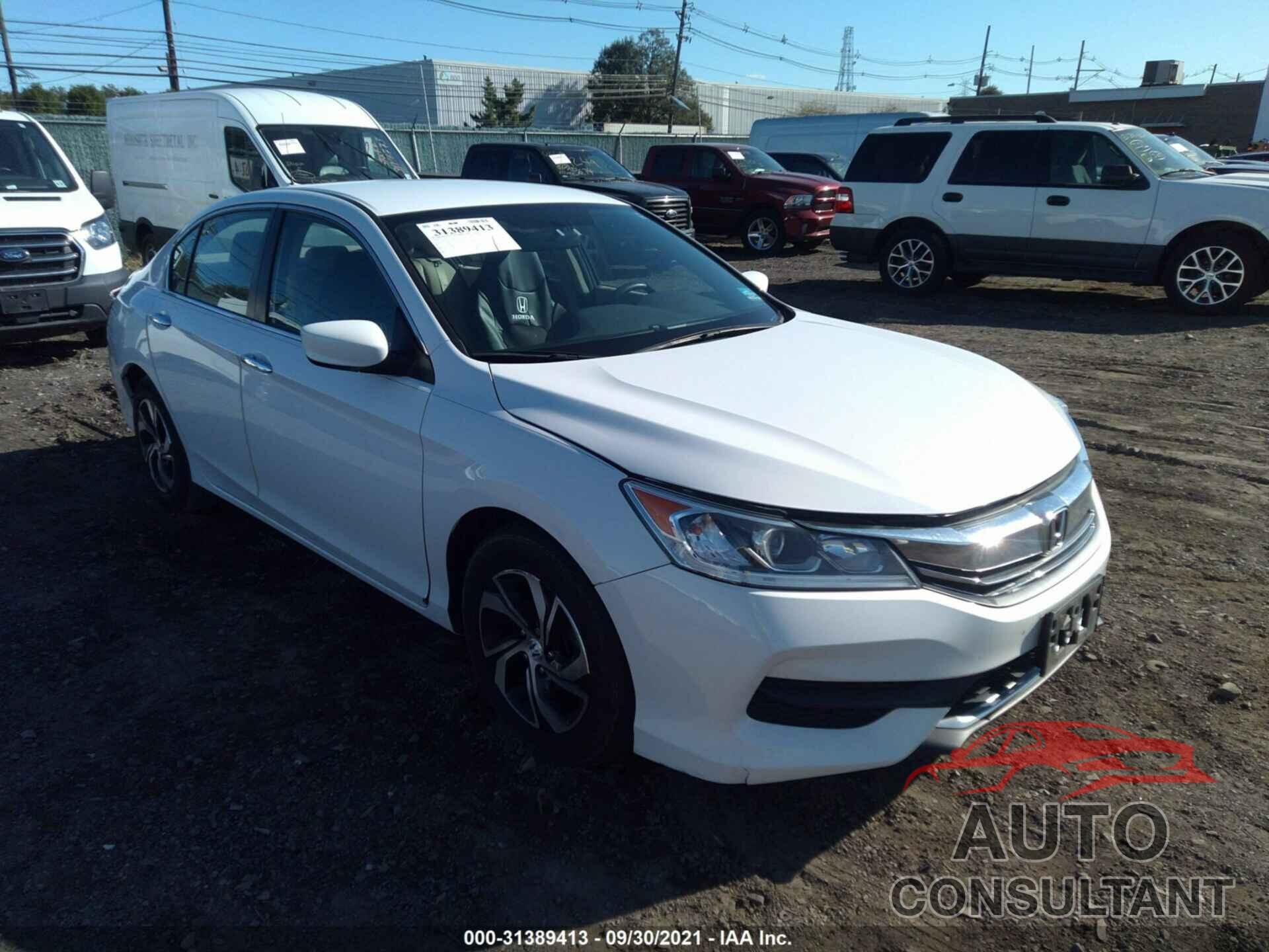 HONDA ACCORD SEDAN 2016 - 1HGCR2F3XGA084737