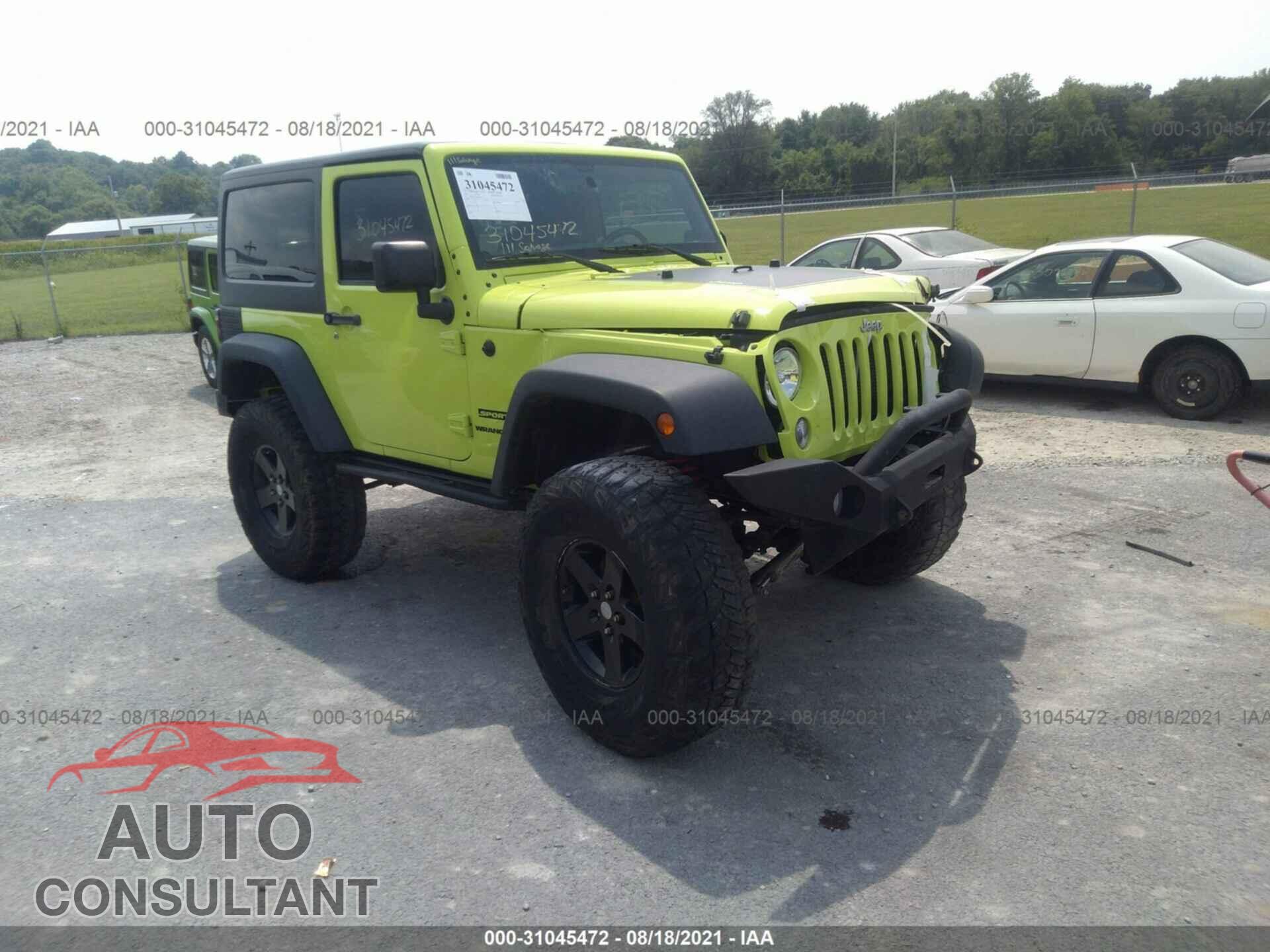 JEEP WRANGLER 2017 - 1C4AJWAG3HL520753