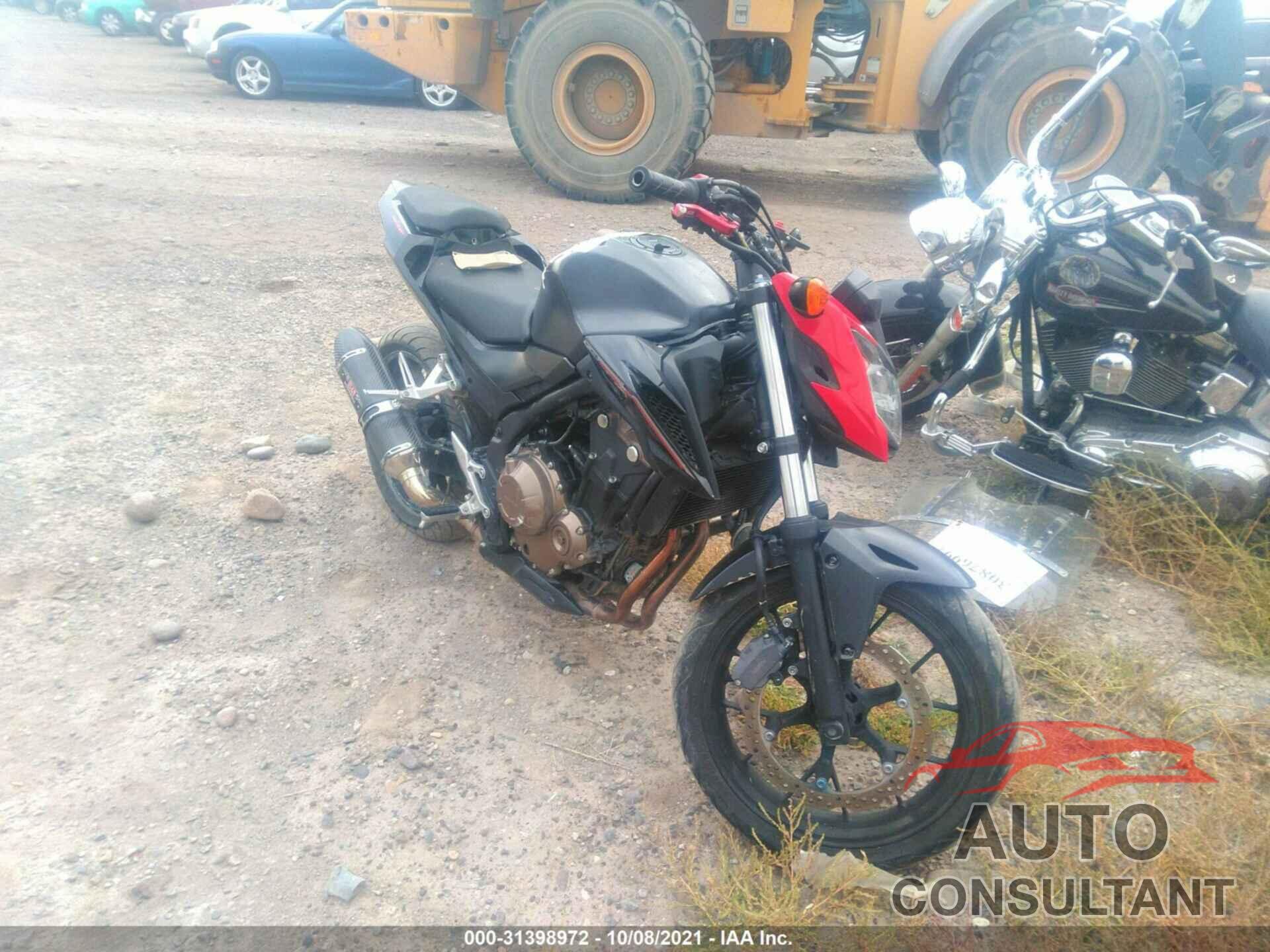 HONDA CB500 2017 - MLHPC4567H5400322