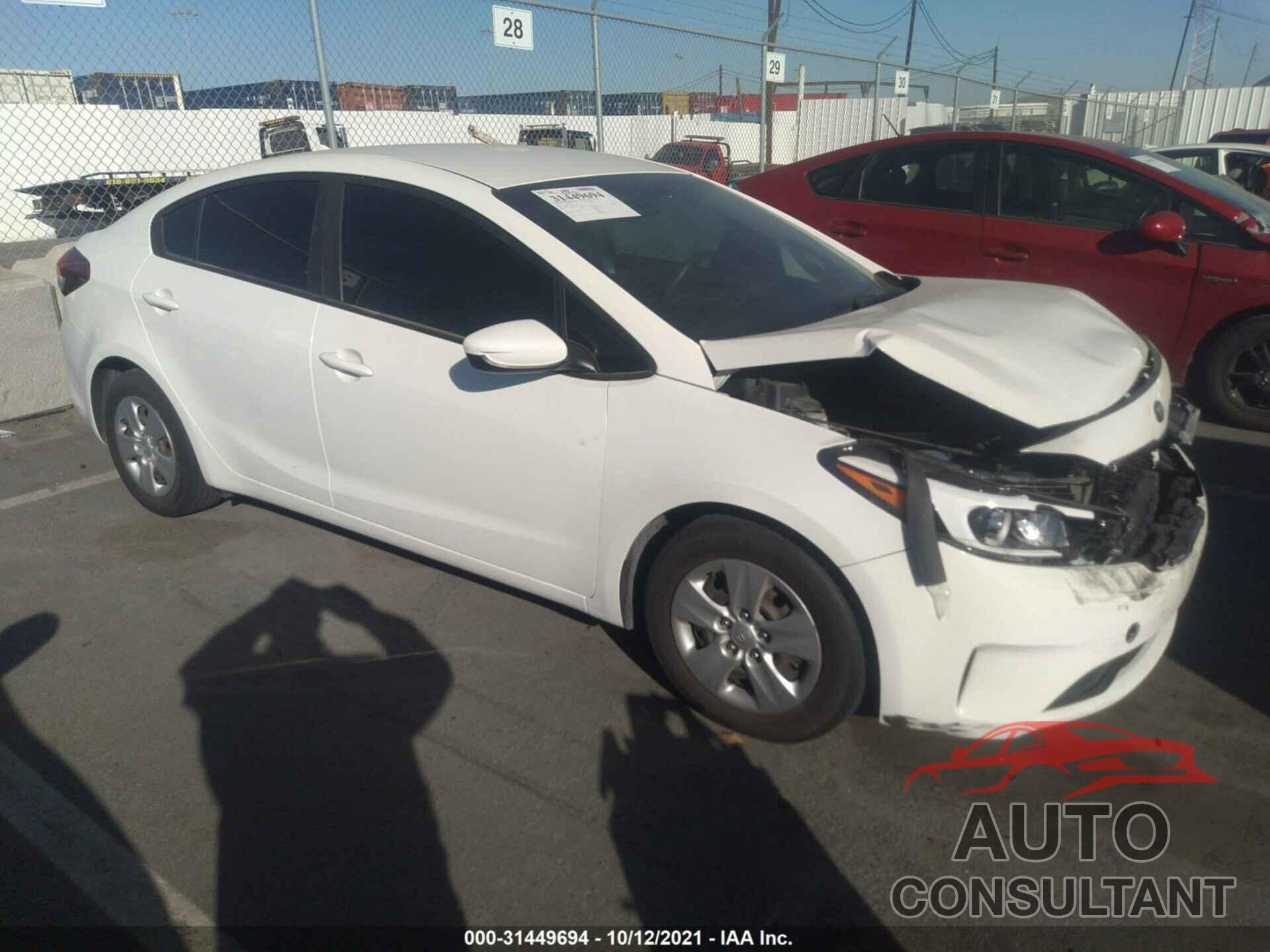 KIA FORTE 2017 - 3KPFK4A7XHE027376
