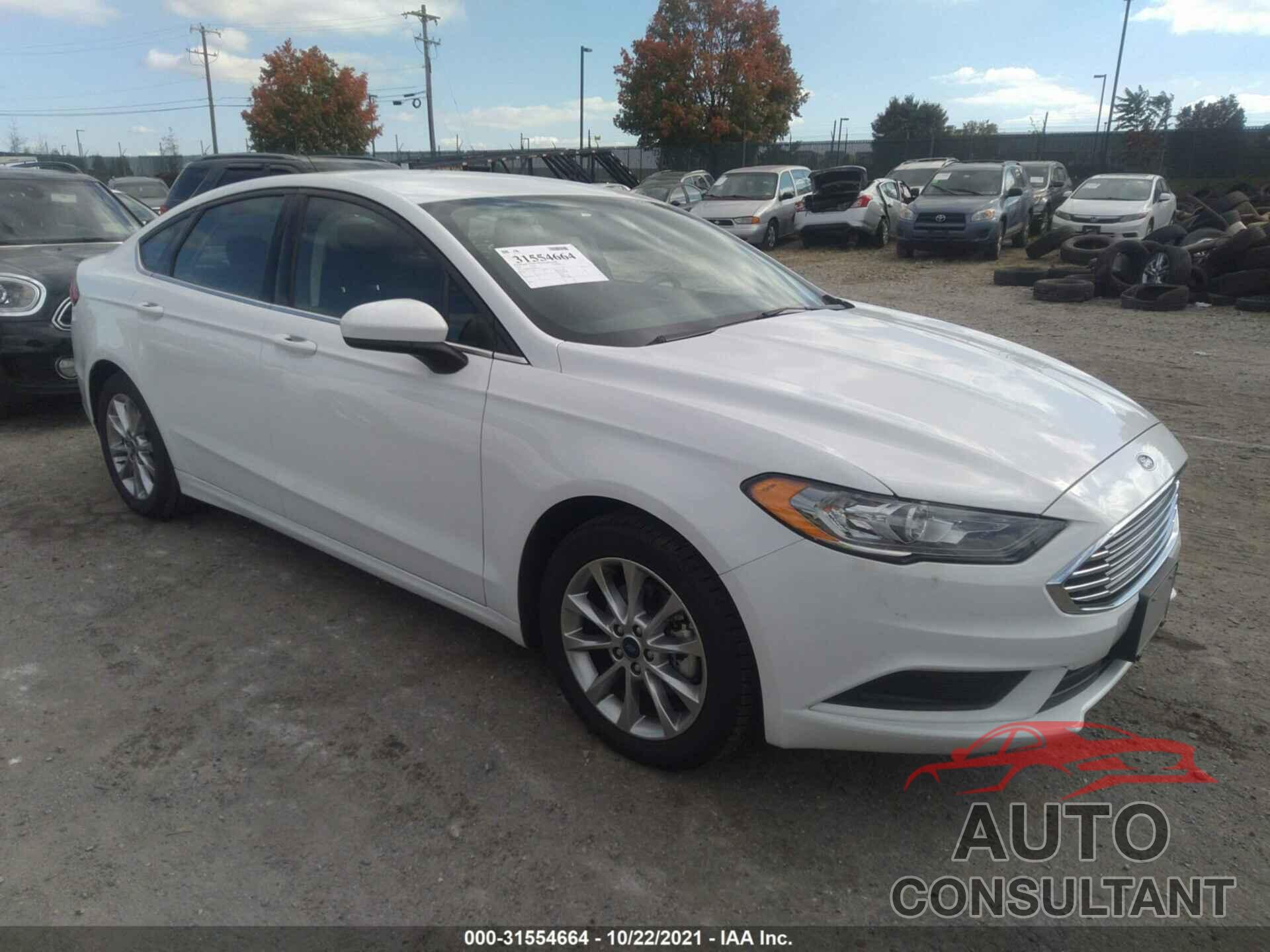 FORD FUSION 2017 - 3FA6P0H74HR401513