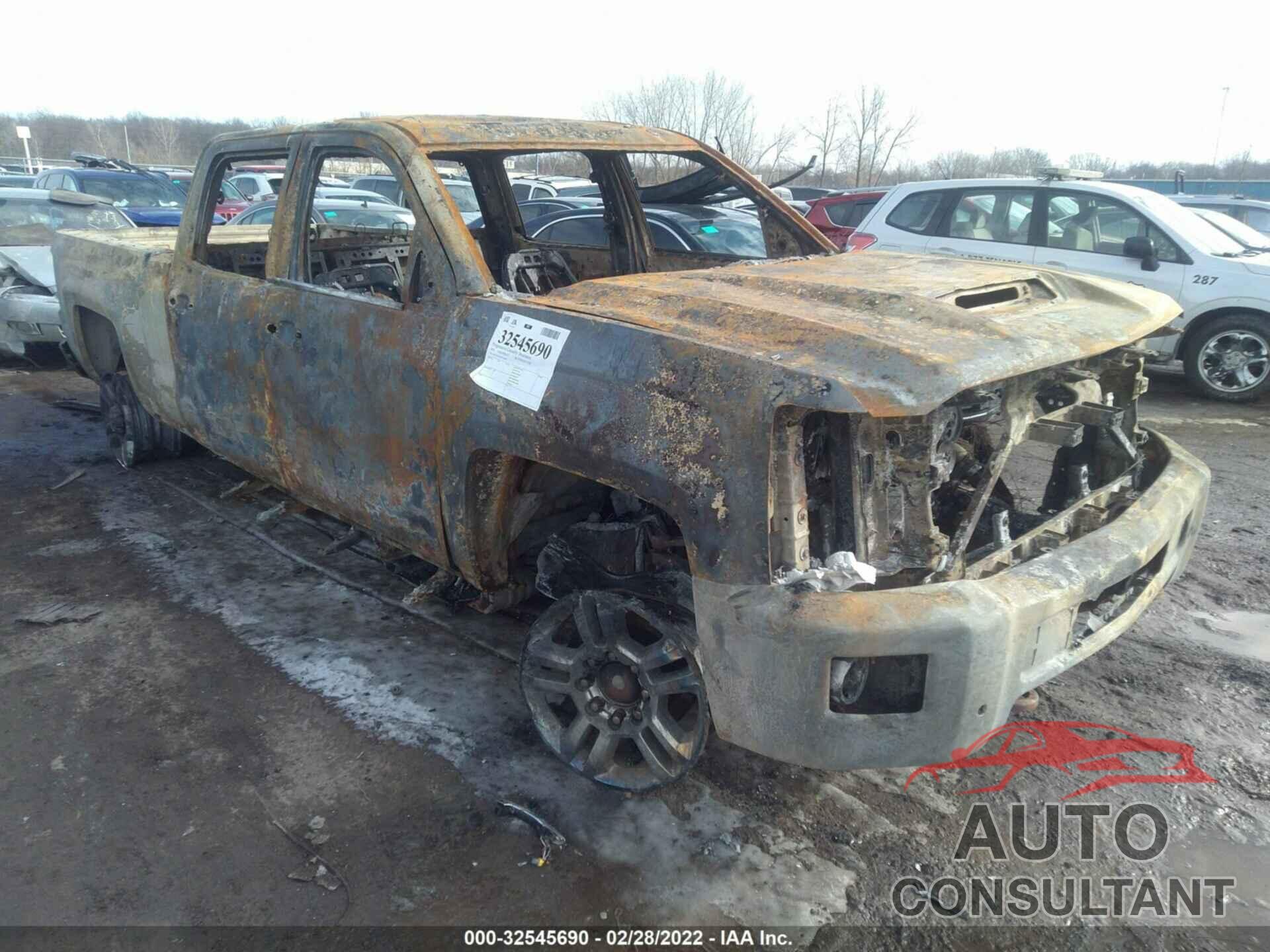 CHEVROLET SILVERADO 2500HD 2018 - 1GC1KXEY8JF142584