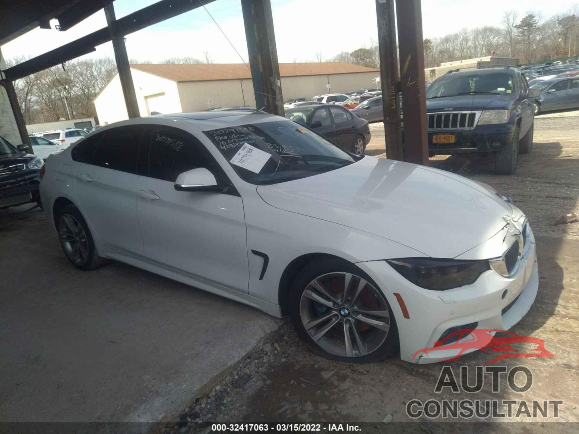 BMW 4 SERIES 2016 - WBA4C9C55GG136868