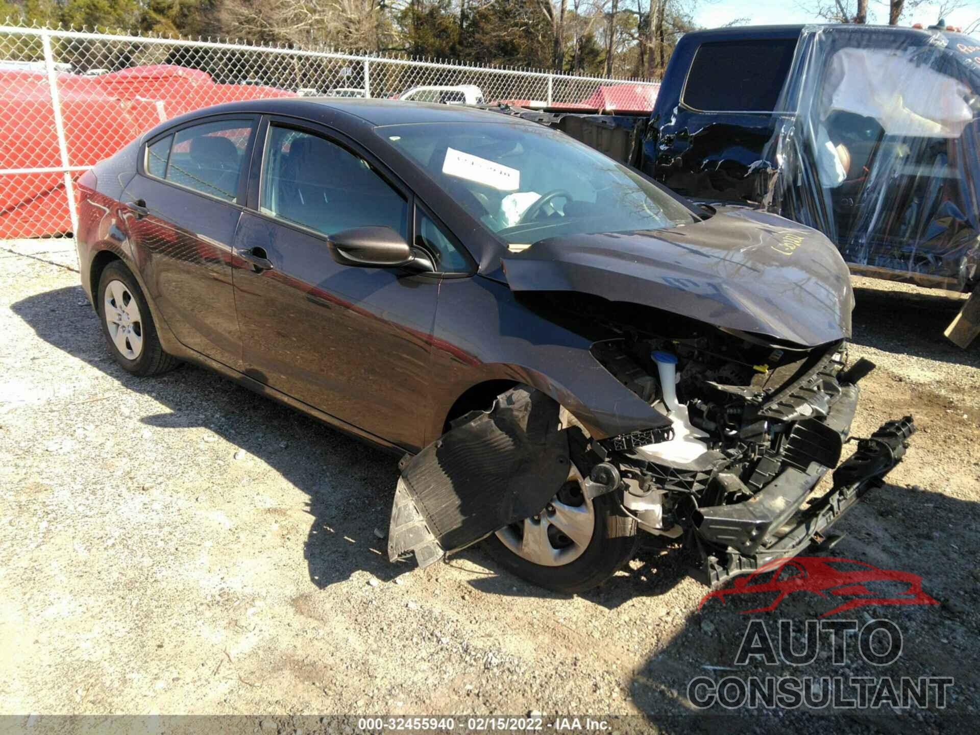 KIA FORTE 2017 - 3KPFL4A7XHE088966