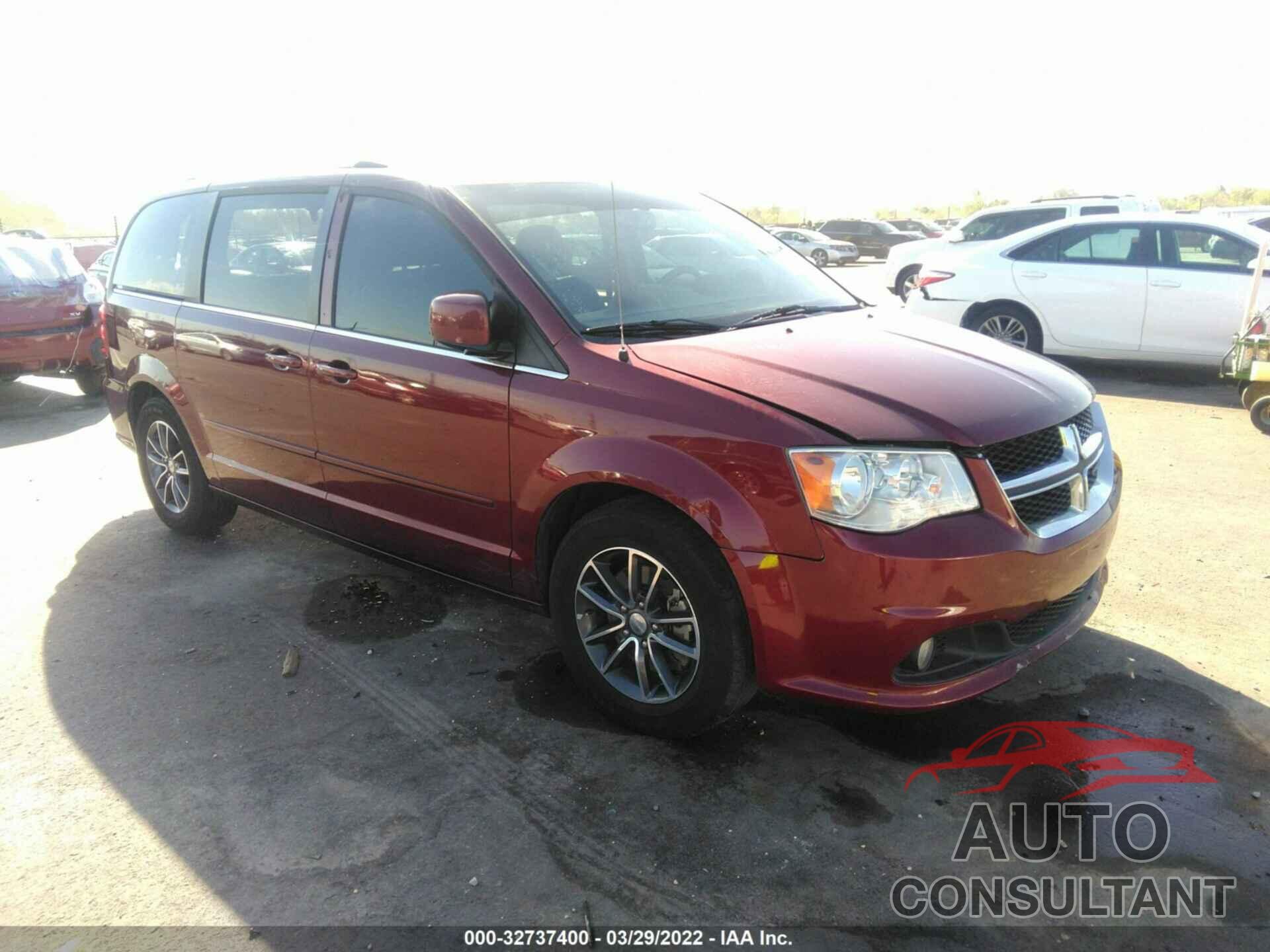 DODGE GRAND CARAVAN 2017 - 2C4RDGCG9HR600160