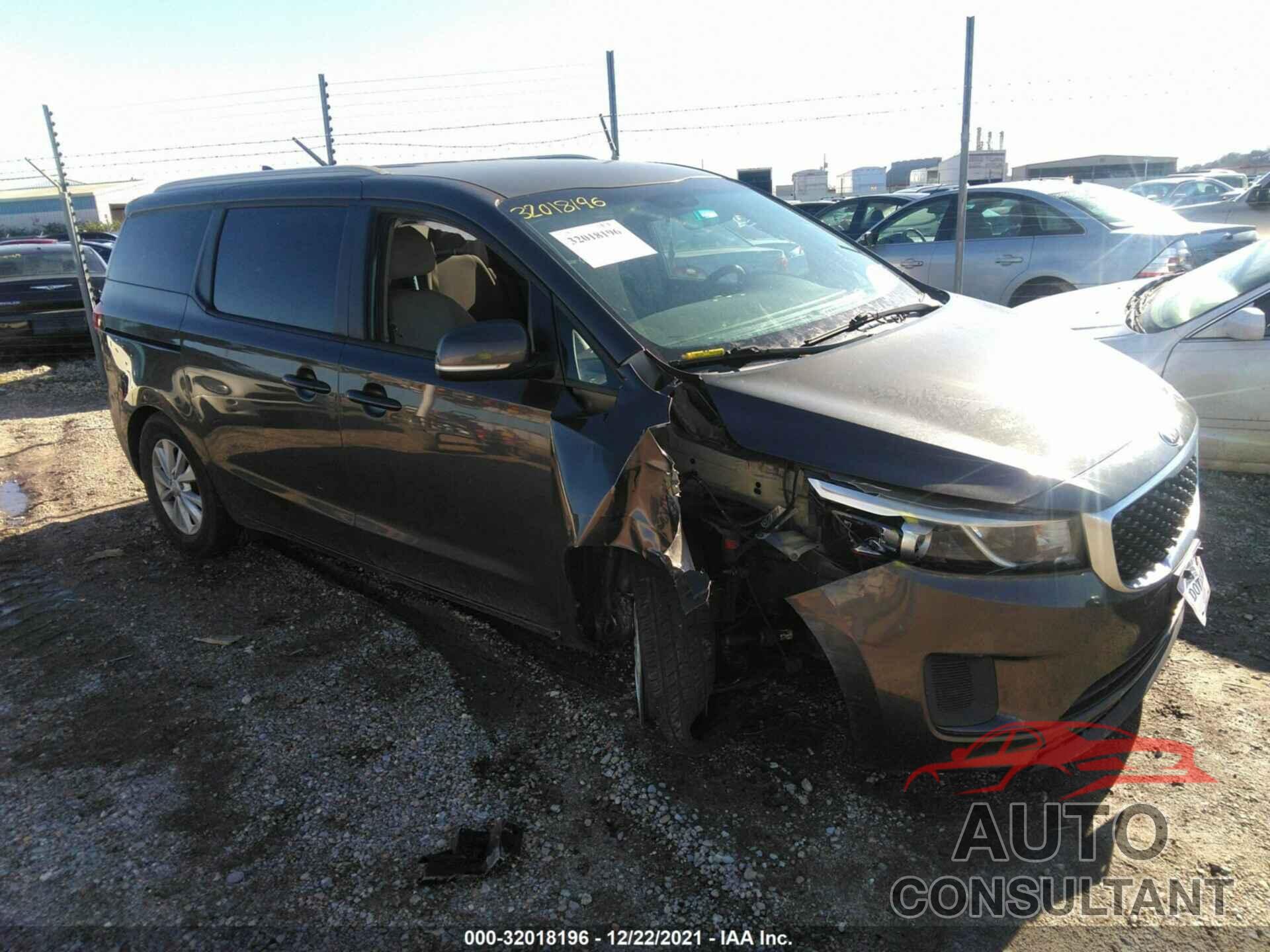 KIA SEDONA 2016 - KNDMB5C12G6102615