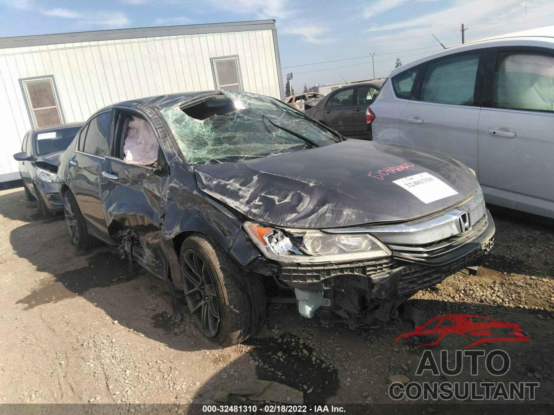 HONDA ACCORD SEDAN 2016 - 1HGCR2F31GA203775