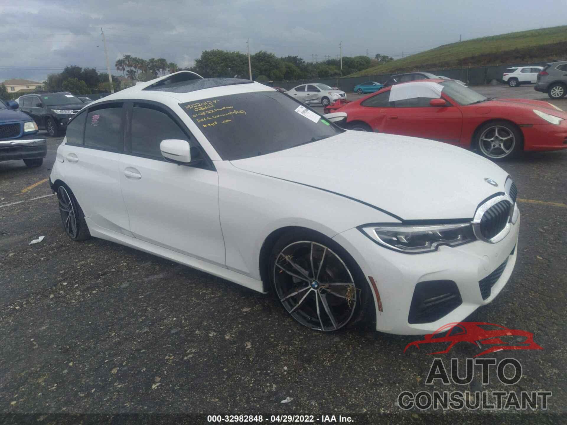BMW 3 SERIES 2021 - 3MW5R1J02M8B73494