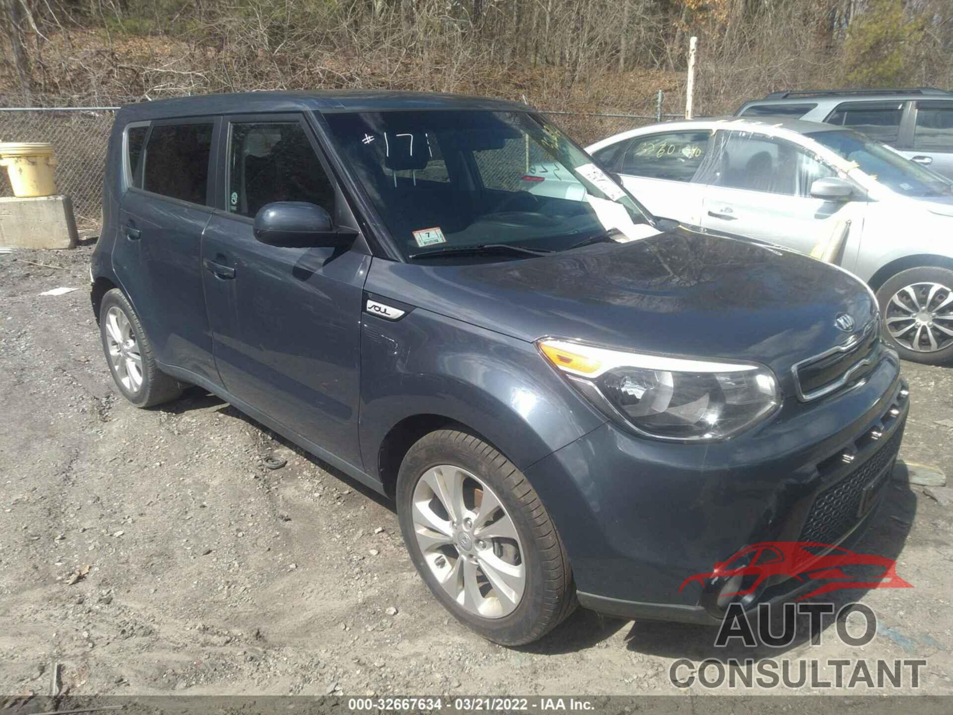 KIA SOUL 2016 - KNDJP3A53G7259286