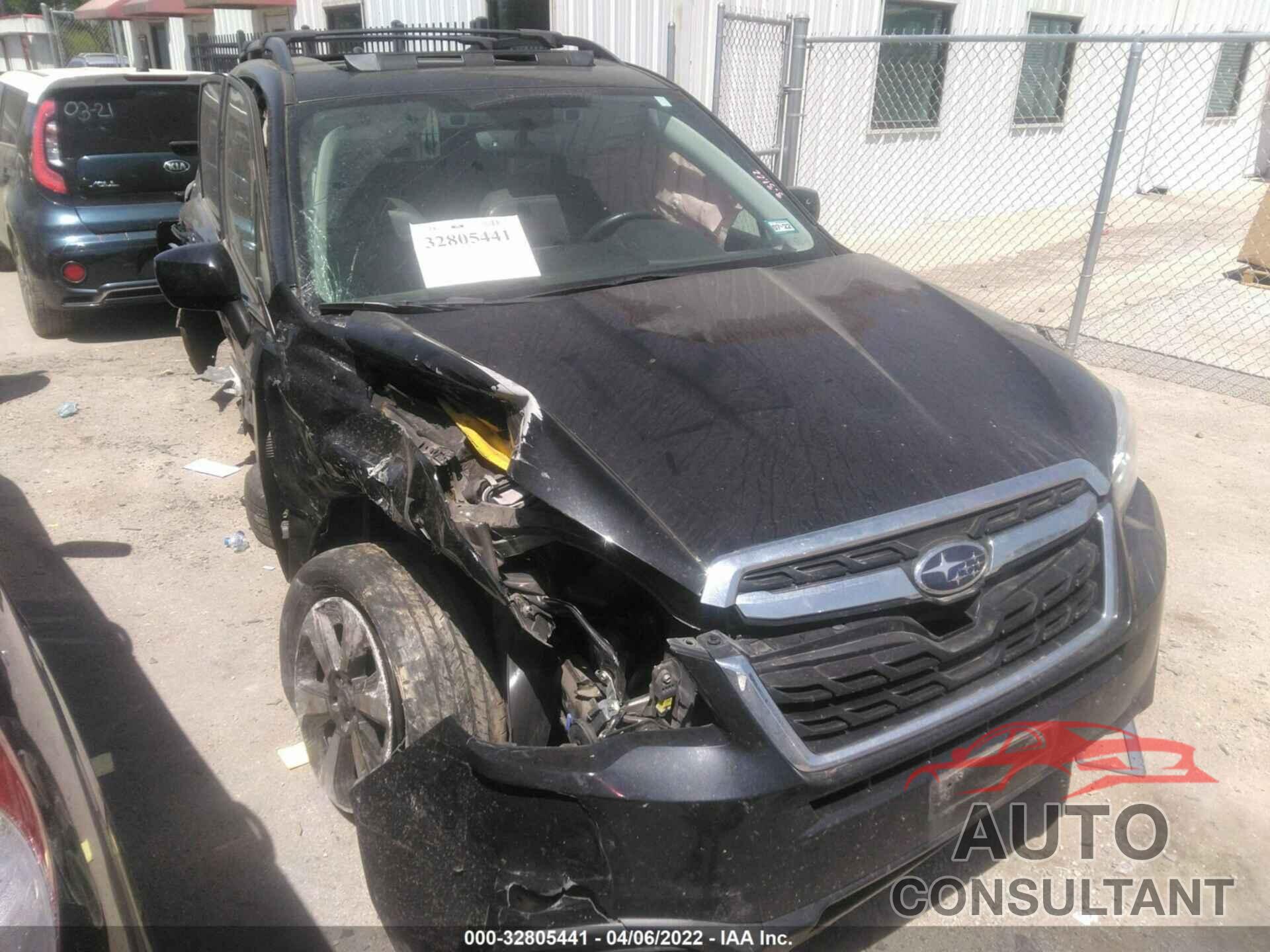 SUBARU FORESTER 2017 - JF2SJARC0HH423913