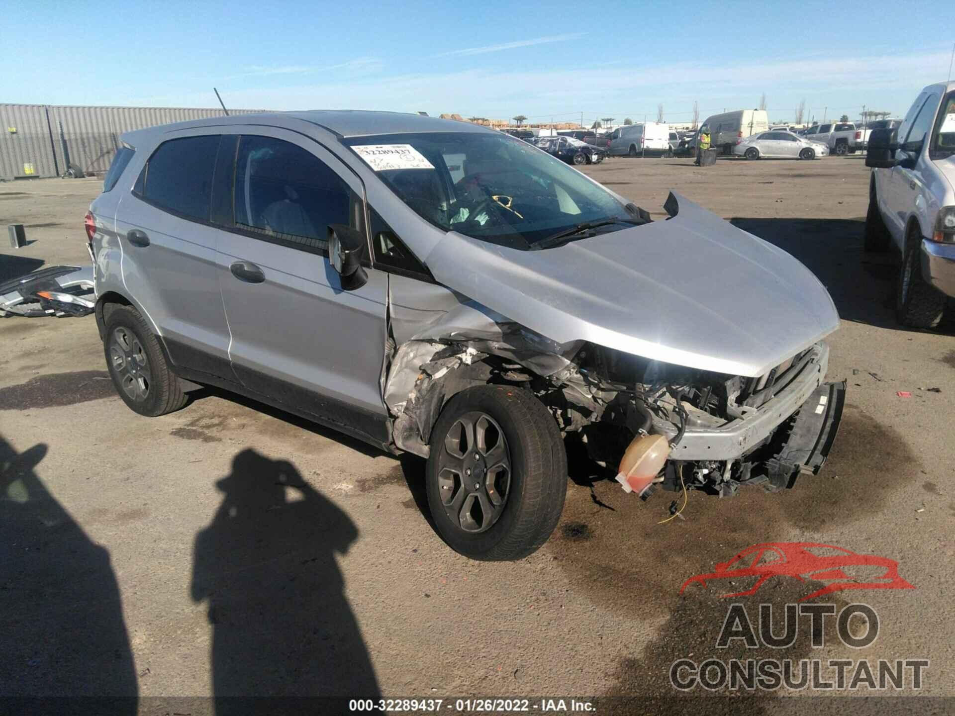 FORD ECOSPORT 2018 - MAJ3P1RE5JC196861