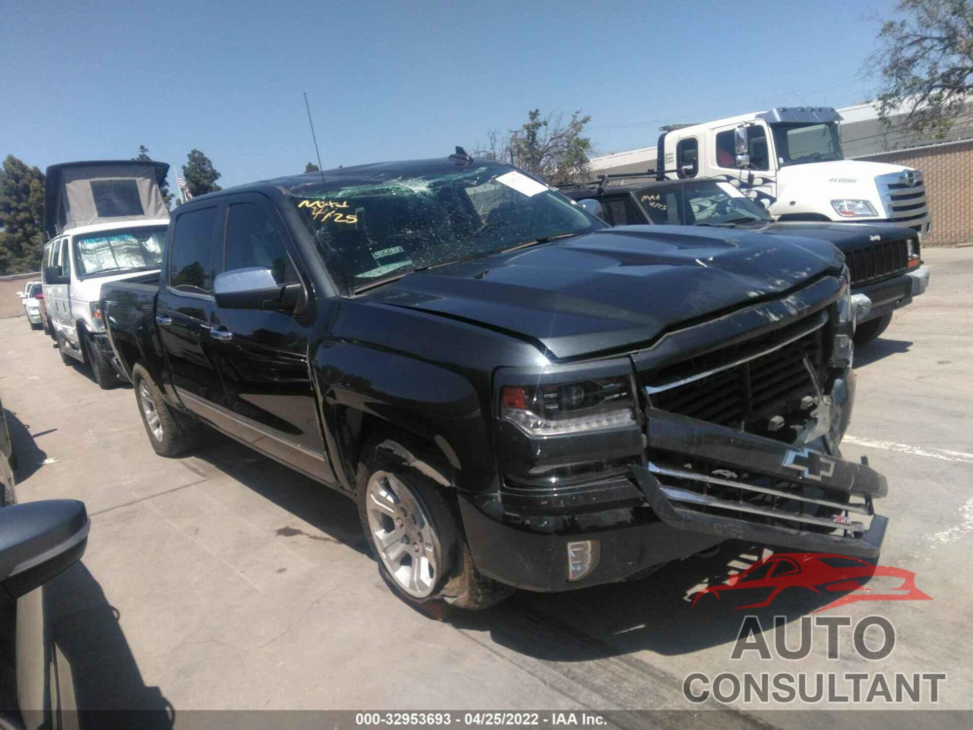 CHEVROLET SILVERADO 1500 2017 - 3GCUKSEC8HG454966
