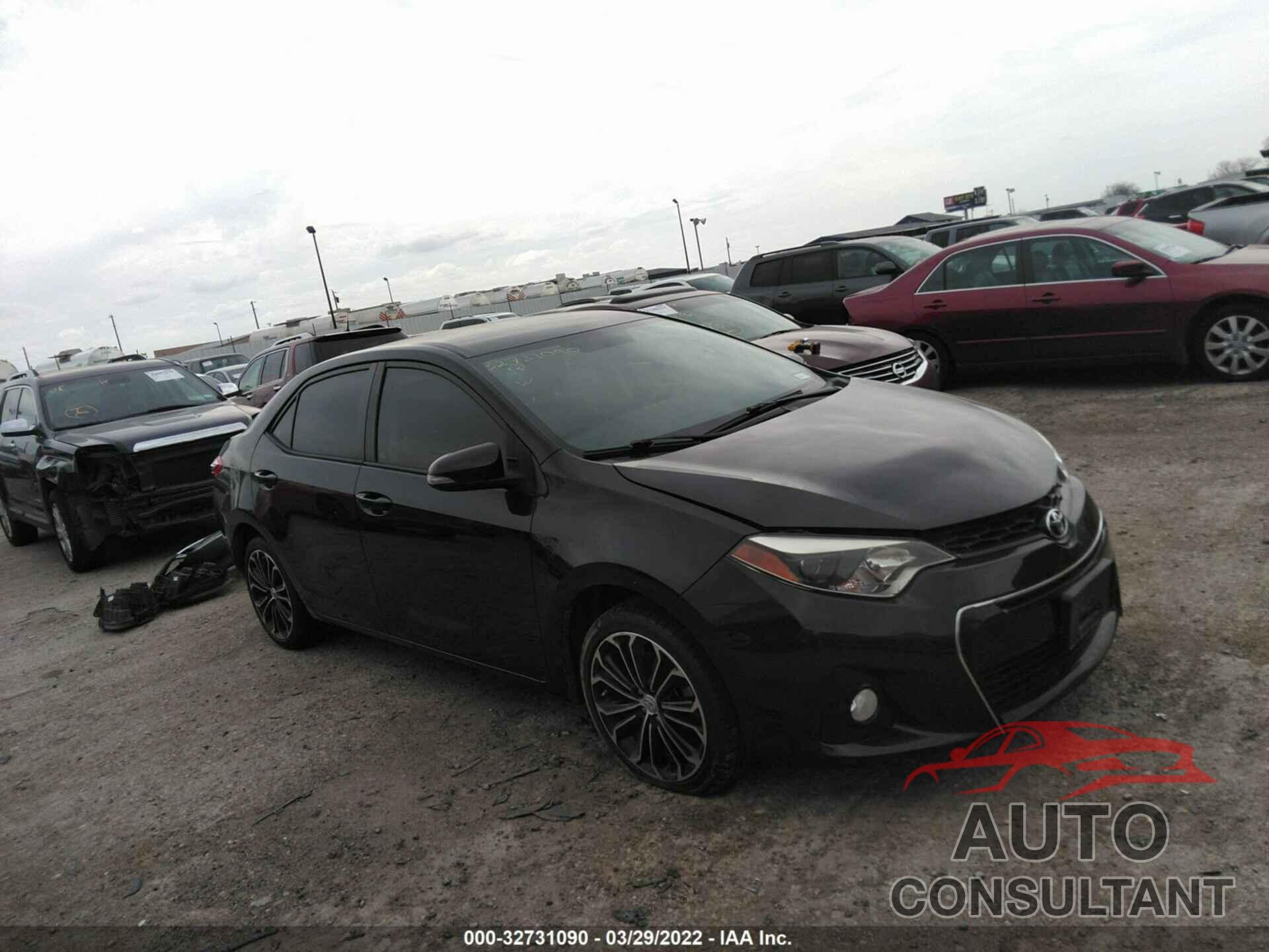 TOYOTA COROLLA 2016 - 5YFBURHE4GP539187