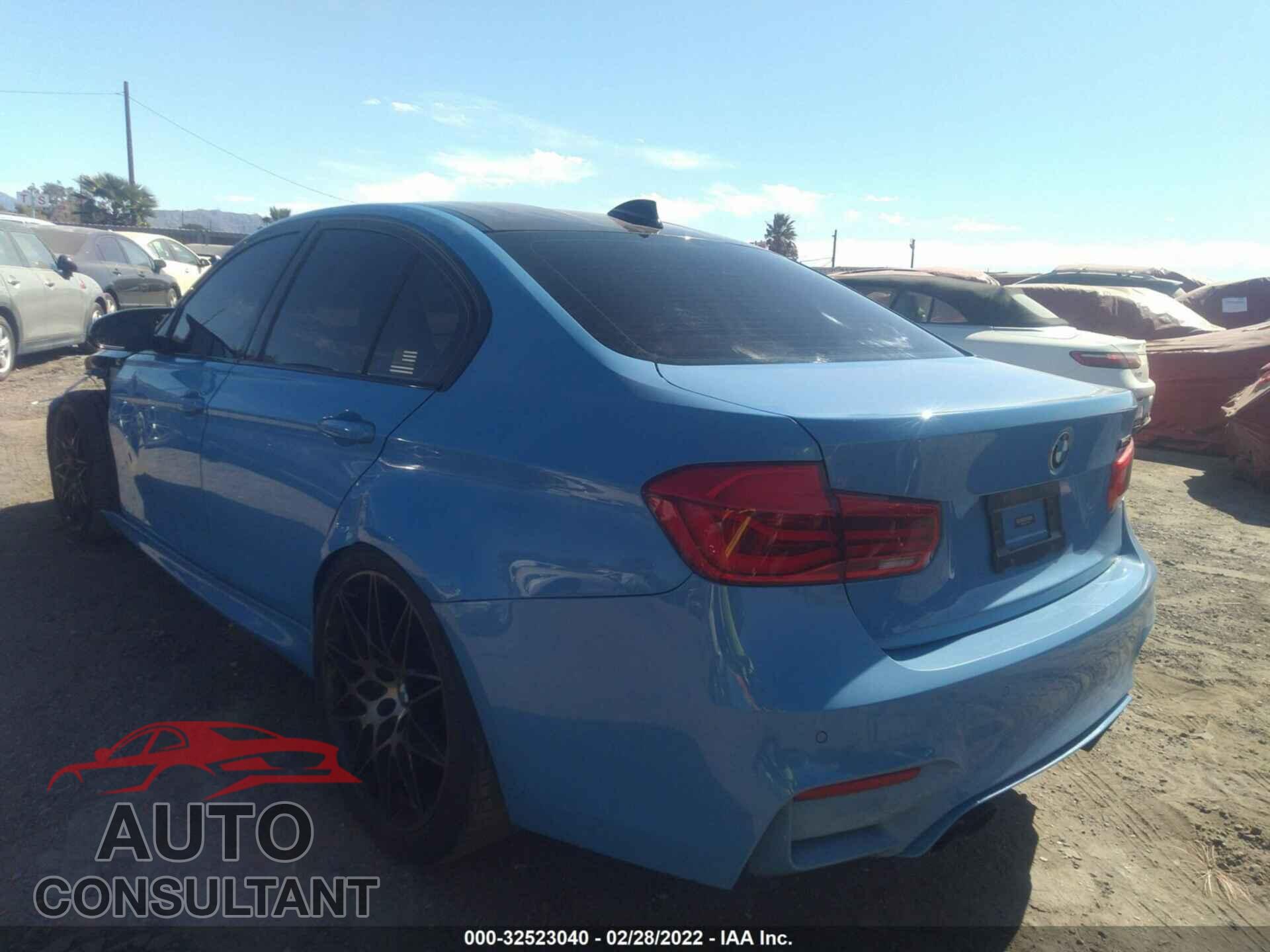 BMW M3 2018 - WBS8M9C51J5K98459
