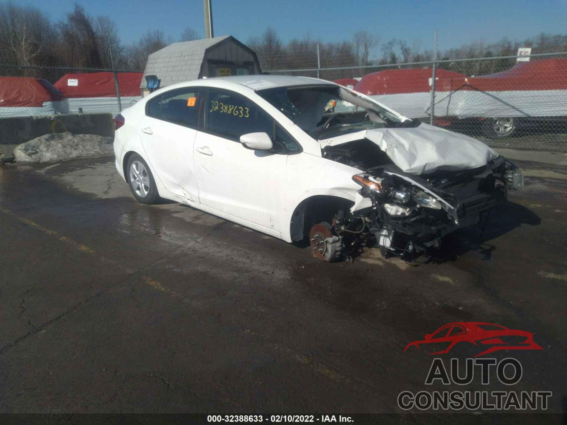 KIA FORTE 2017 - 3KPFK4A78HE150187