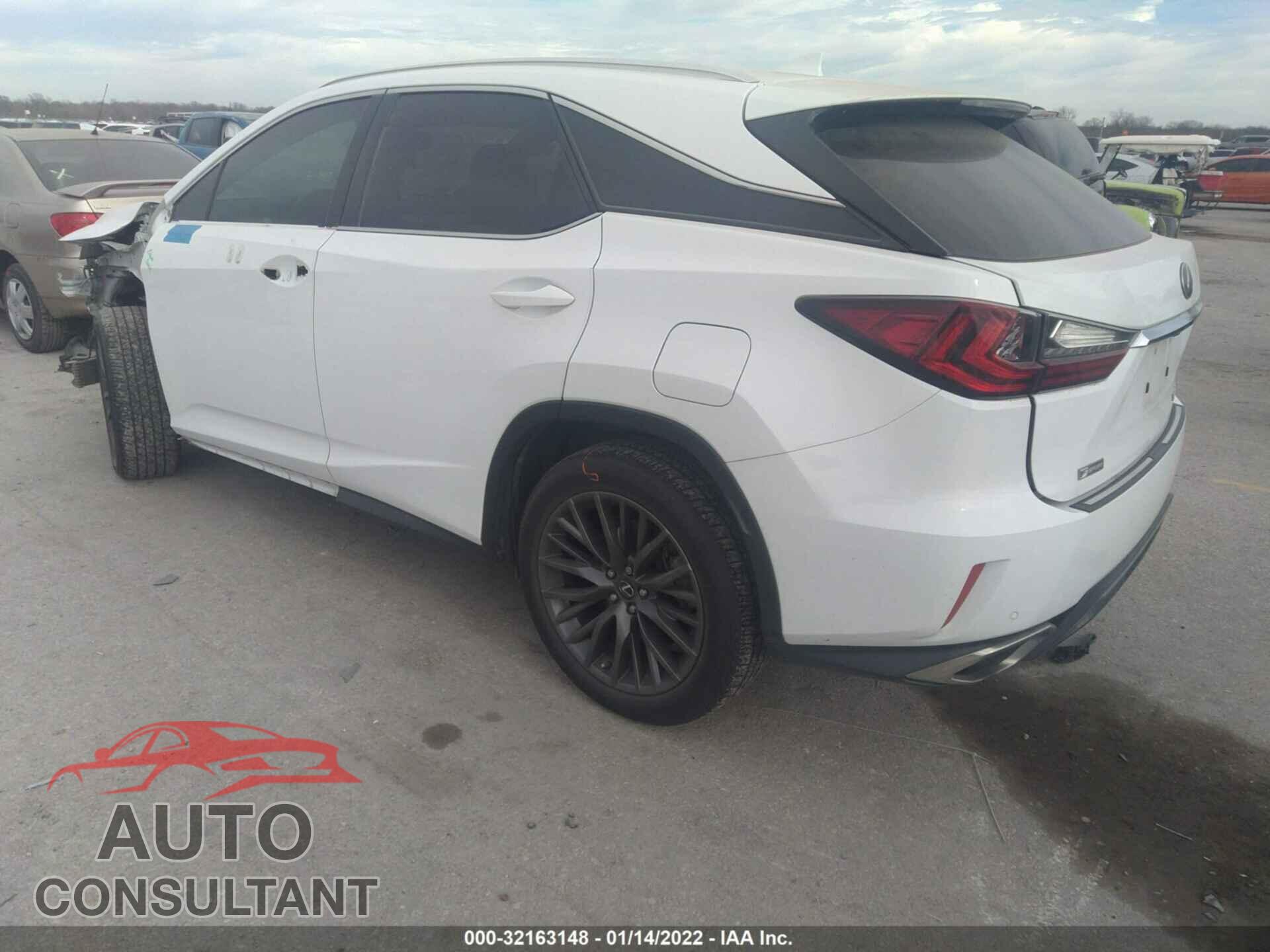 LEXUS RX 2017 - 2T2BZMCA9HC098405
