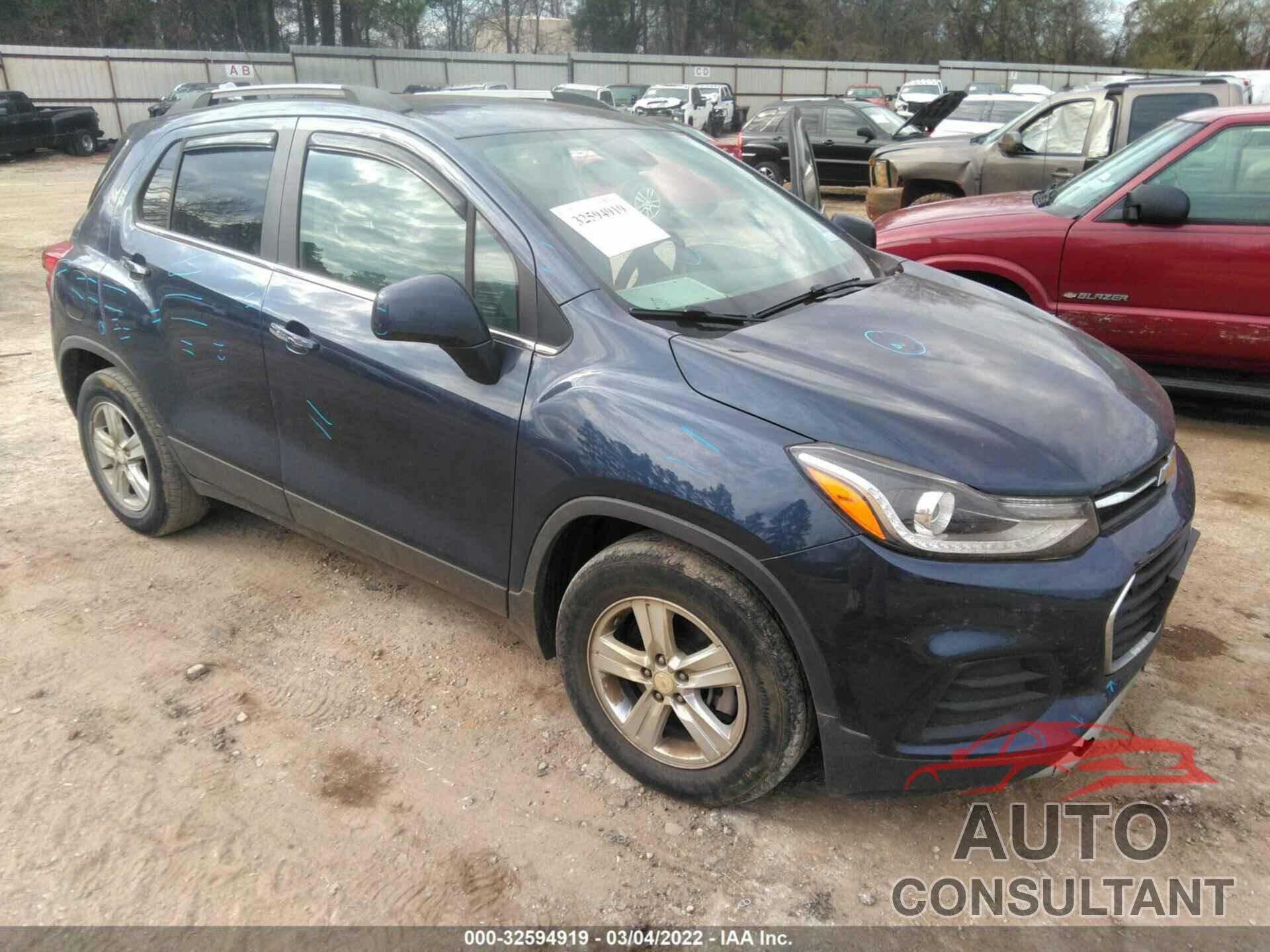 CHEVROLET TRAX 2018 - 3GNCJLSB0JL253163