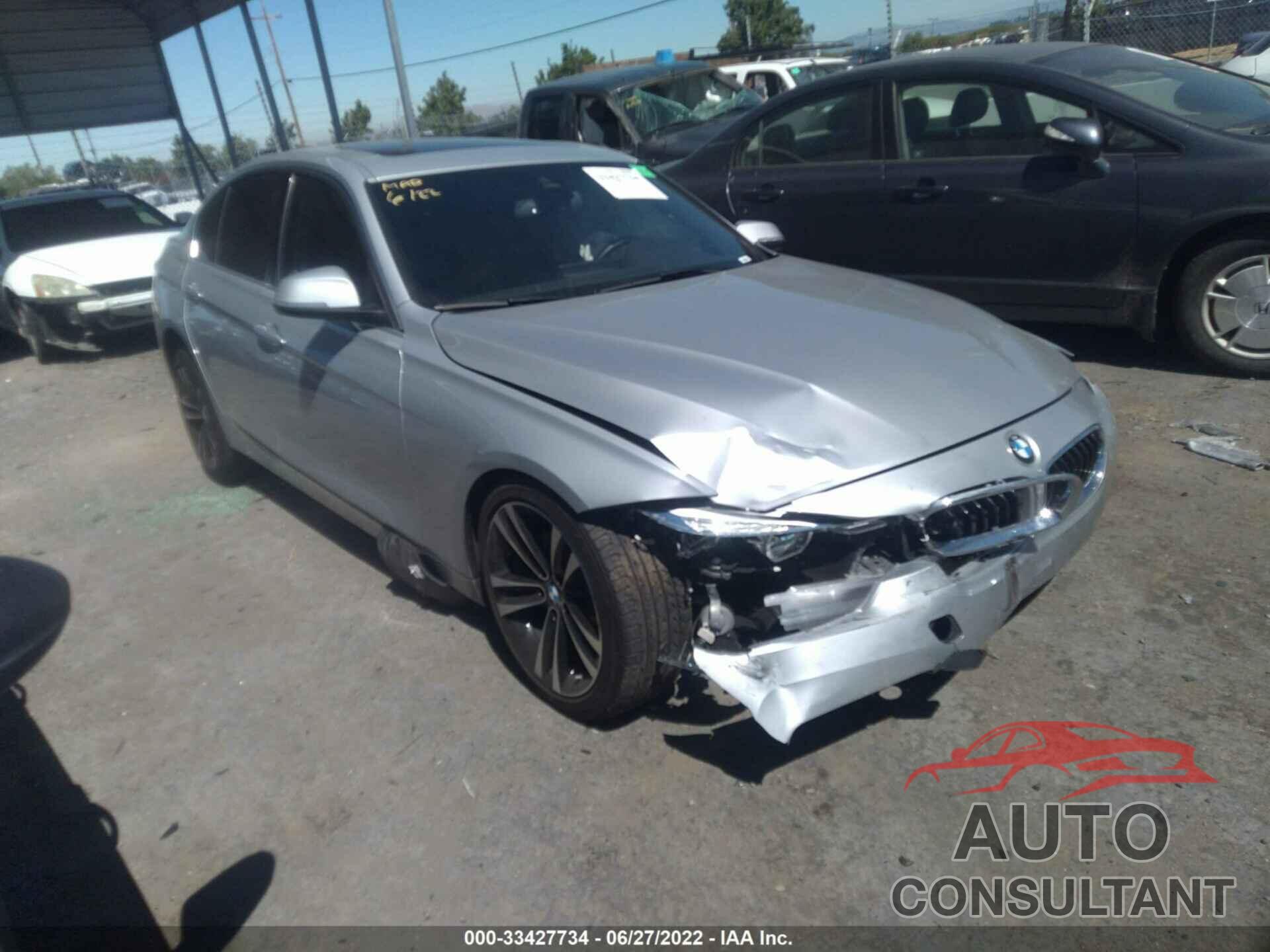 BMW 3 SERIES 2018 - WBA8B9G59JNU57331