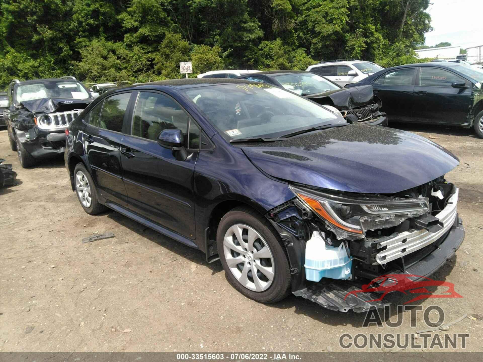 TOYOTA COROLLA 2021 - JTDEPMAE7MJ189202