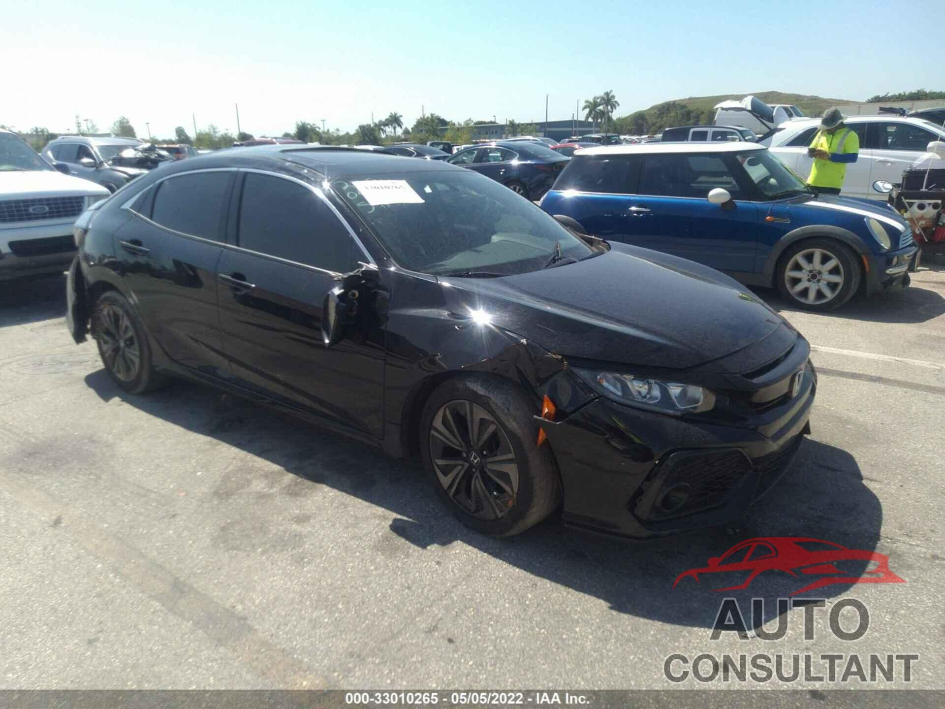 HONDA CIVIC HATCHBACK 2018 - SHHFK7H51JU202294