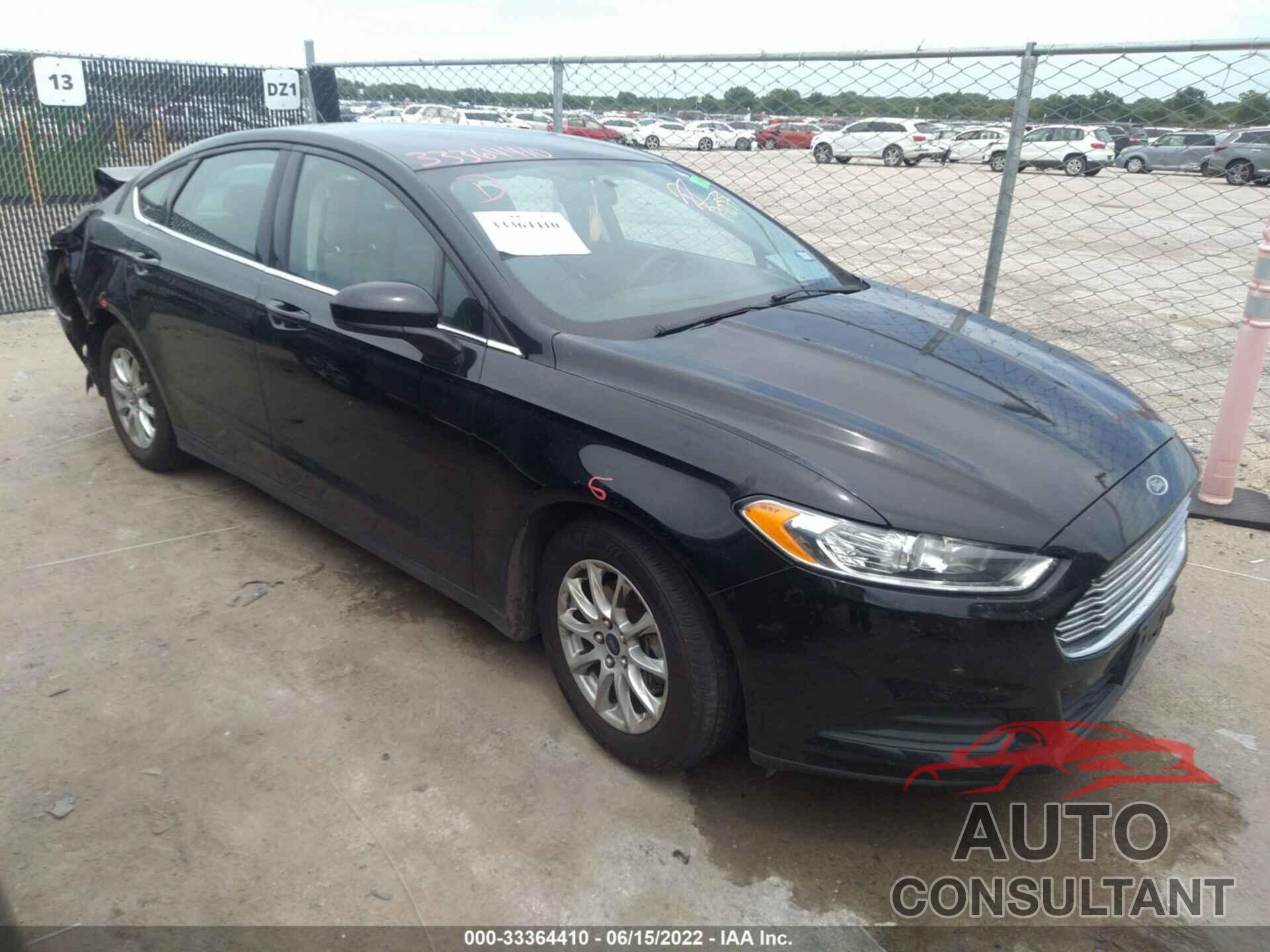 FORD FUSION 2016 - 3FA6P0G7XGR193086