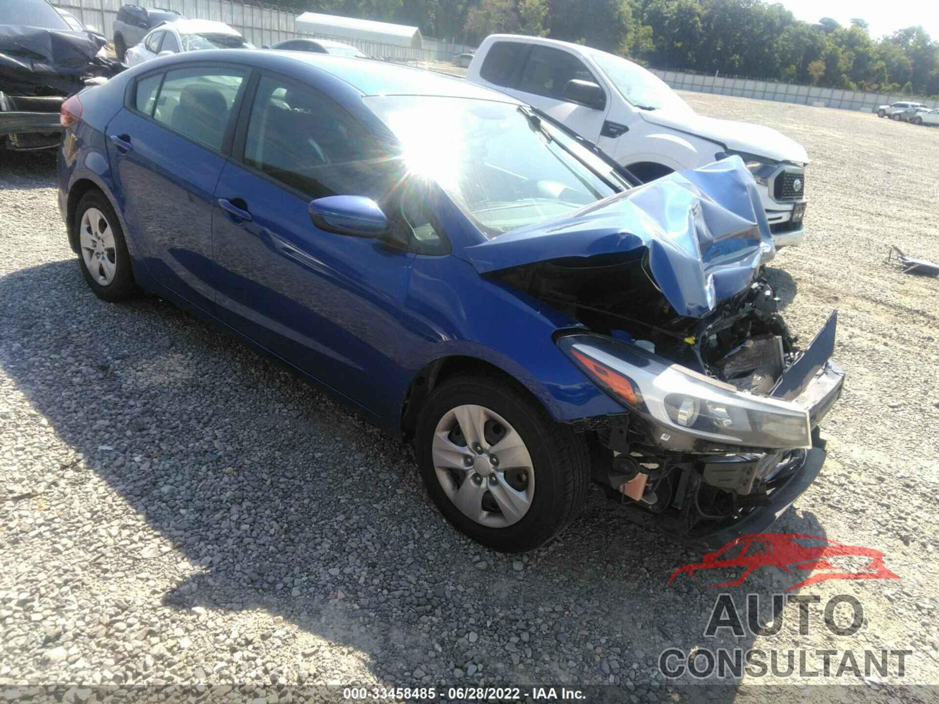 KIA FORTE 2017 - 3KPFK4A7XHE061415