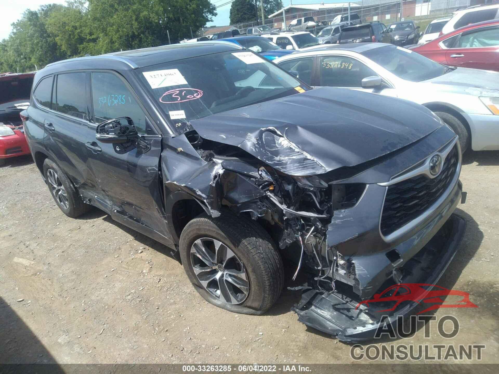 TOYOTA HIGHLANDER 2020 - 5TDHZRAH6LS010180