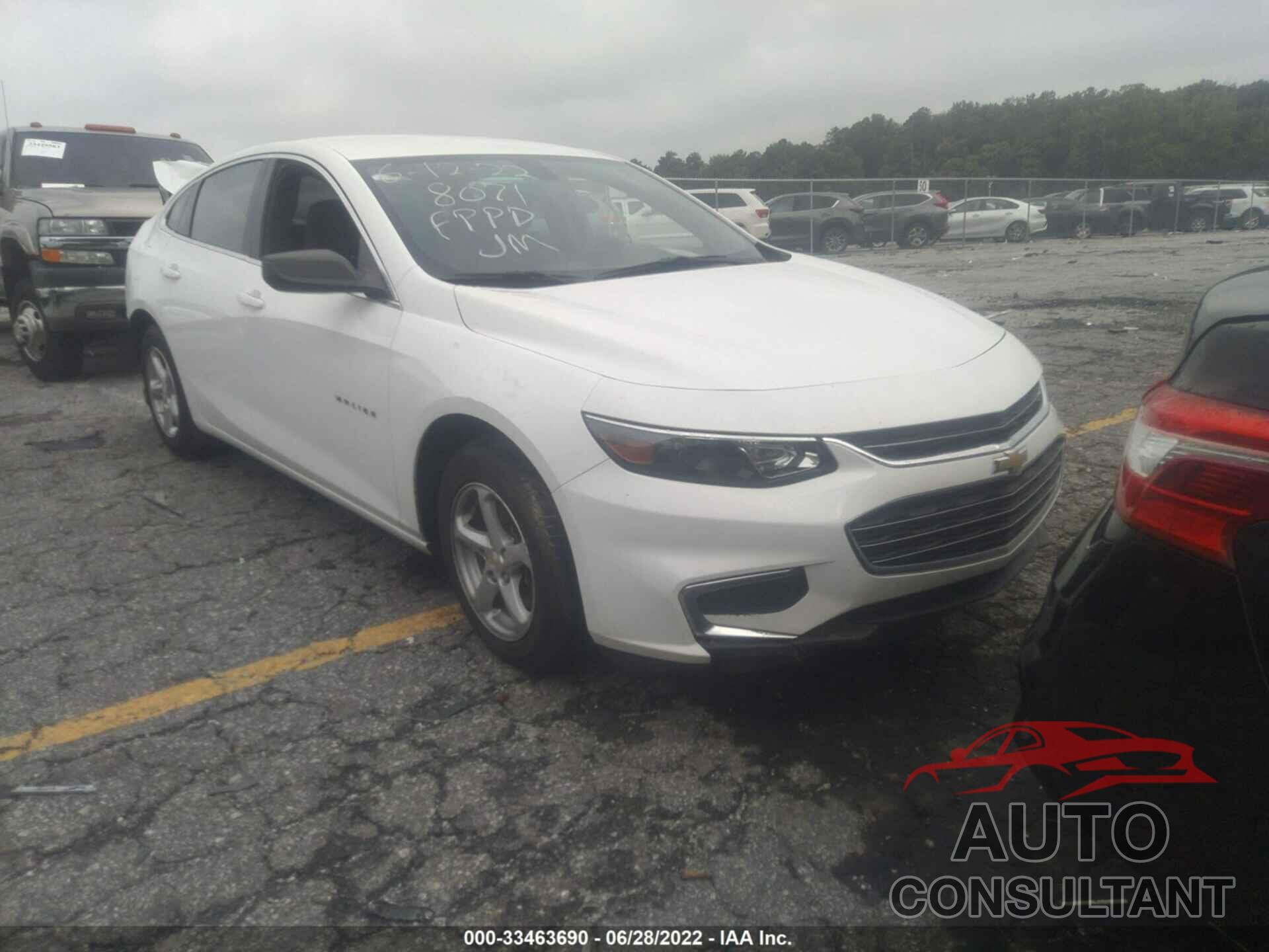 CHEVROLET MALIBU 2017 - 1G1ZB5ST3HF108071