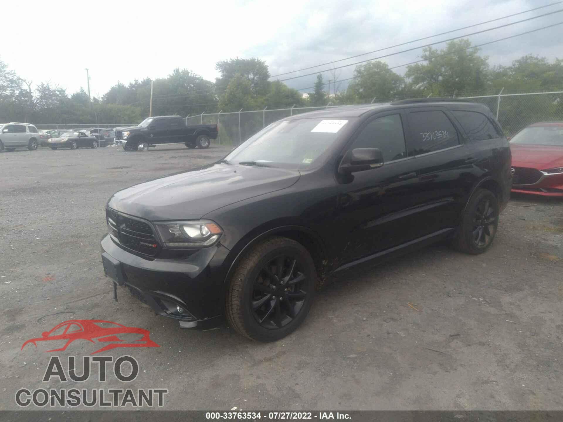 DODGE DURANGO 2017 - 1C4SDJCT4HC691939