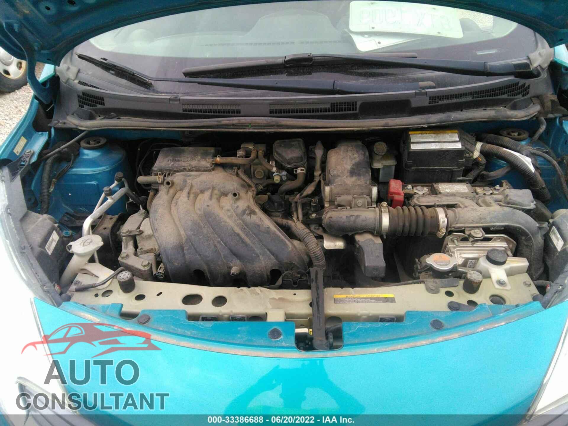 NISSAN VERSA NOTE 2016 - 3N1CE2CP2GL401648