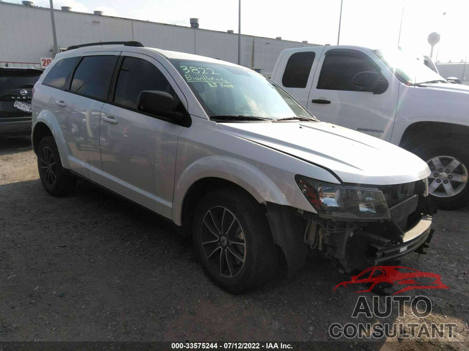 DODGE JOURNEY 2018 - 3C4PDCAB5JT216936