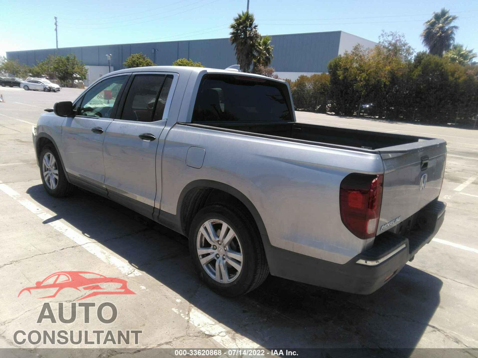 HONDA RIDGELINE 2017 - 5FPYK2F21HB002684