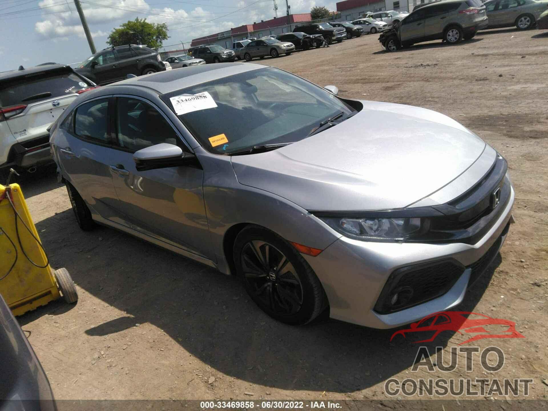 HONDA CIVIC HATCHBACK 2018 - SHHFK7H56JU210326